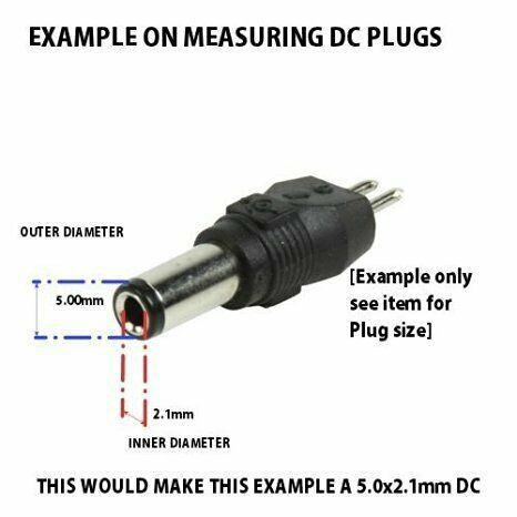Ex-Pro 2.1mm Socket to 2.1mm DC Plug DC Power Extension lead/cable - 10m