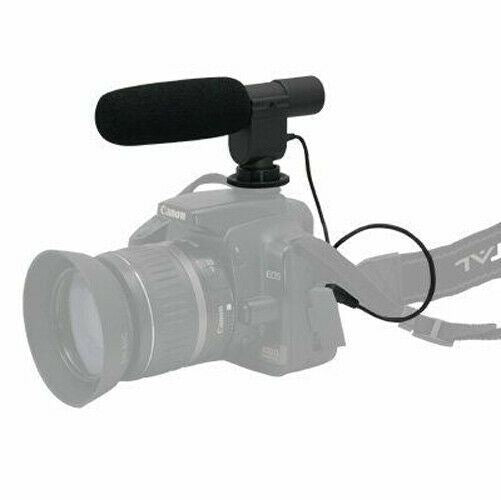 Ex-Pro Professional Quality Directional Stereo Microphone for DSLR & Digital Video Cameras. (3.5mm Jack)