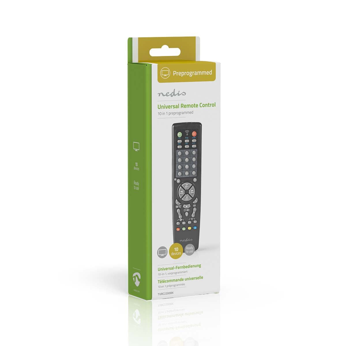Nedis Universal Remote Control 10 in 1 universal remote control prepro