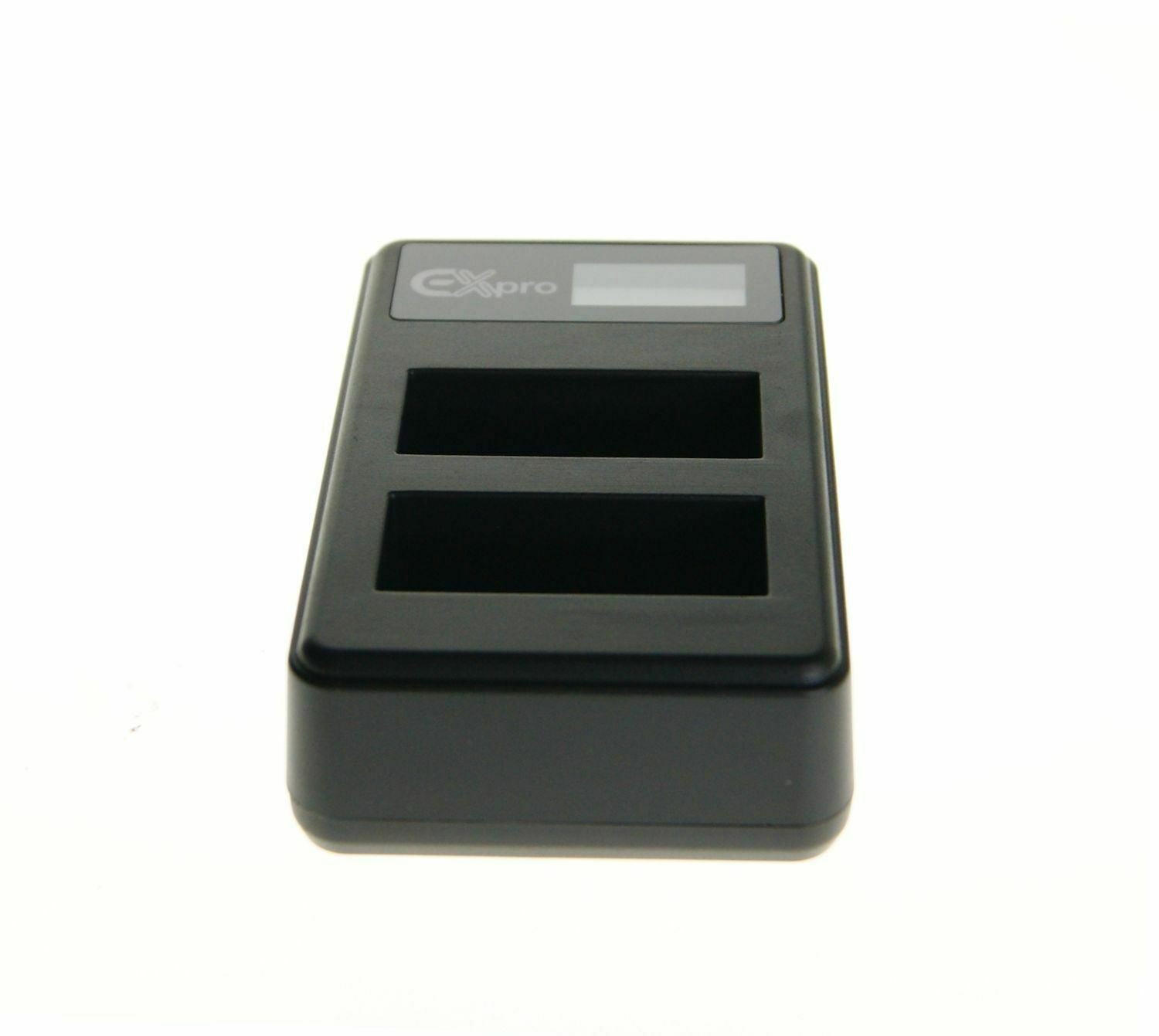 Ex-Pro Sony NP-F550 NPF550 LCD DUAL Go-Charge USB Charger