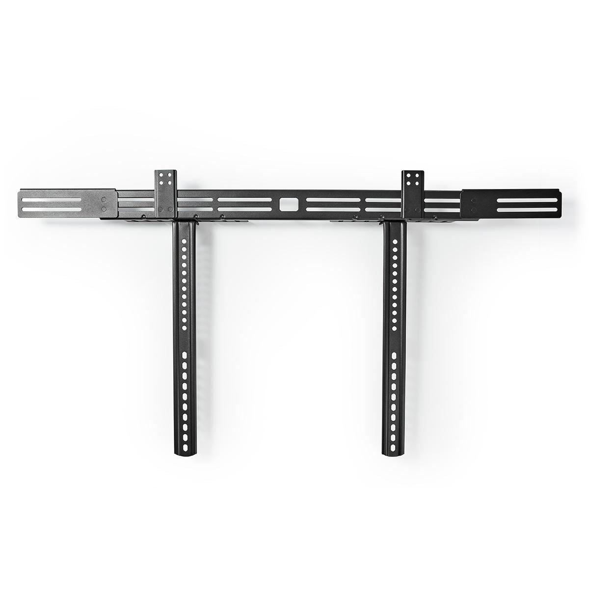 Nedis Soundbar Mount | Compatible with: Universal | Attached to the TV | 10 kg | Depth Adjustment | Steel | Black