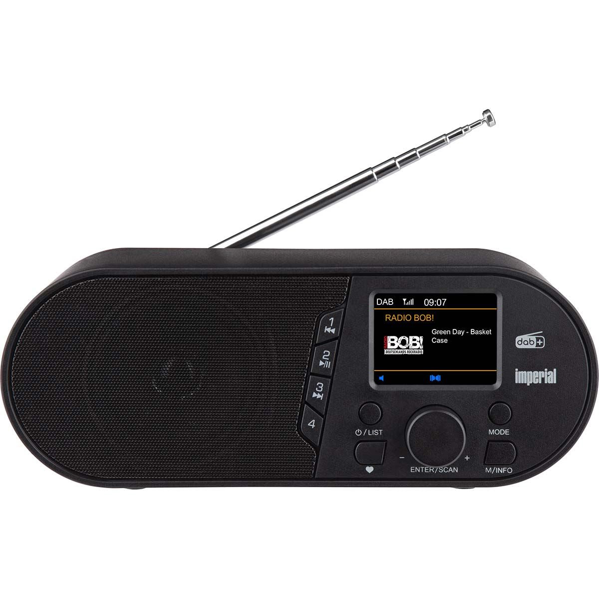 Imperial DABMAN d105 Compact DAB+ /FM / Bluetooth Radio Black