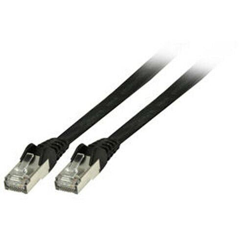 Nedis CAT6 Cable | RJ45 Male | RJ45 Male | U/UTP | 10.0 m | Flat | PVC | Black