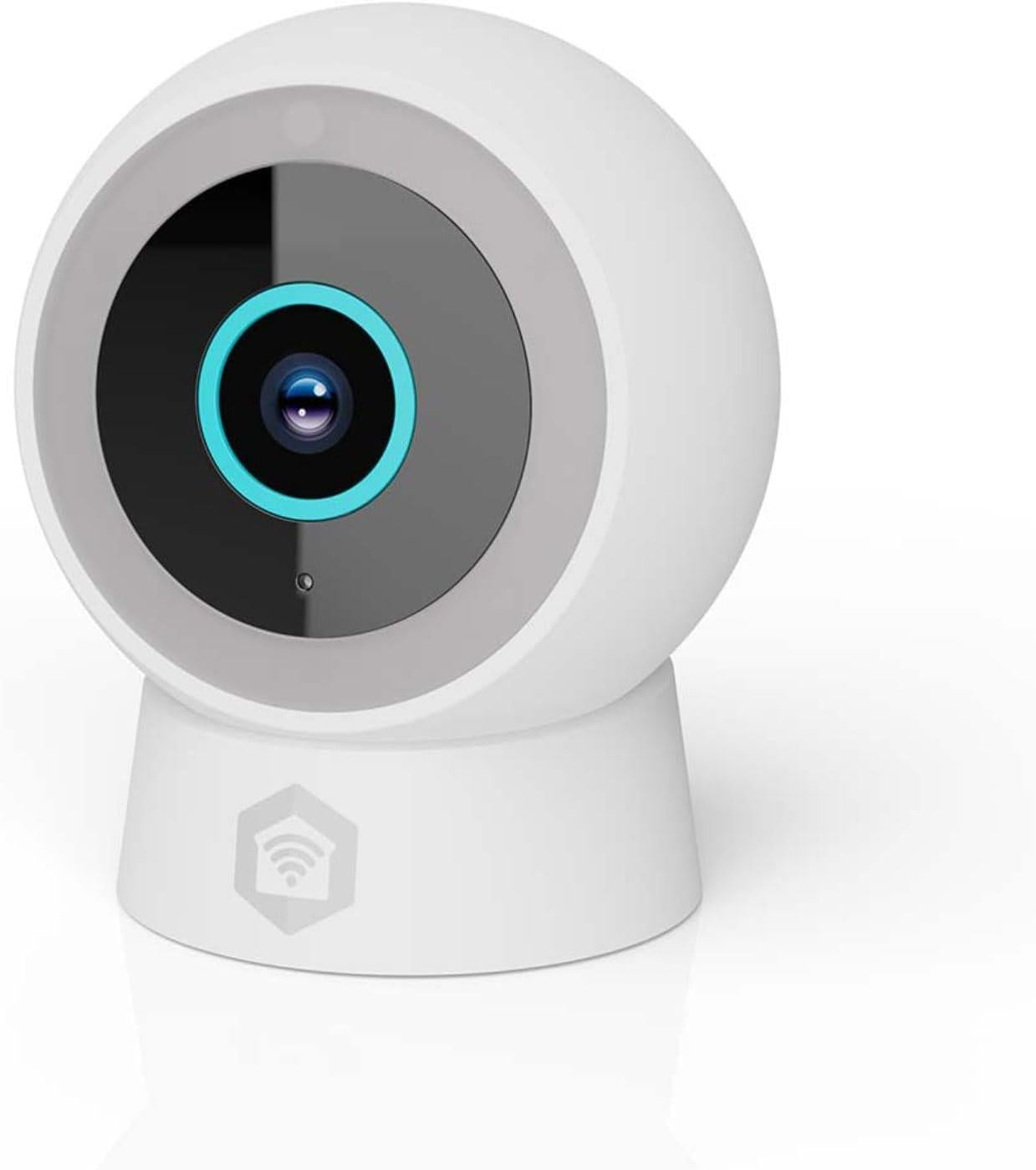 Nedis SmartLife Outdoor Camera, Wi-Fi, 3MP 1296p, Motion Sensor, AI Human Detection, Dimmable Spotlight Full-Colour Night Vision, Two-Way Audio, IP65 Weatherproof - White