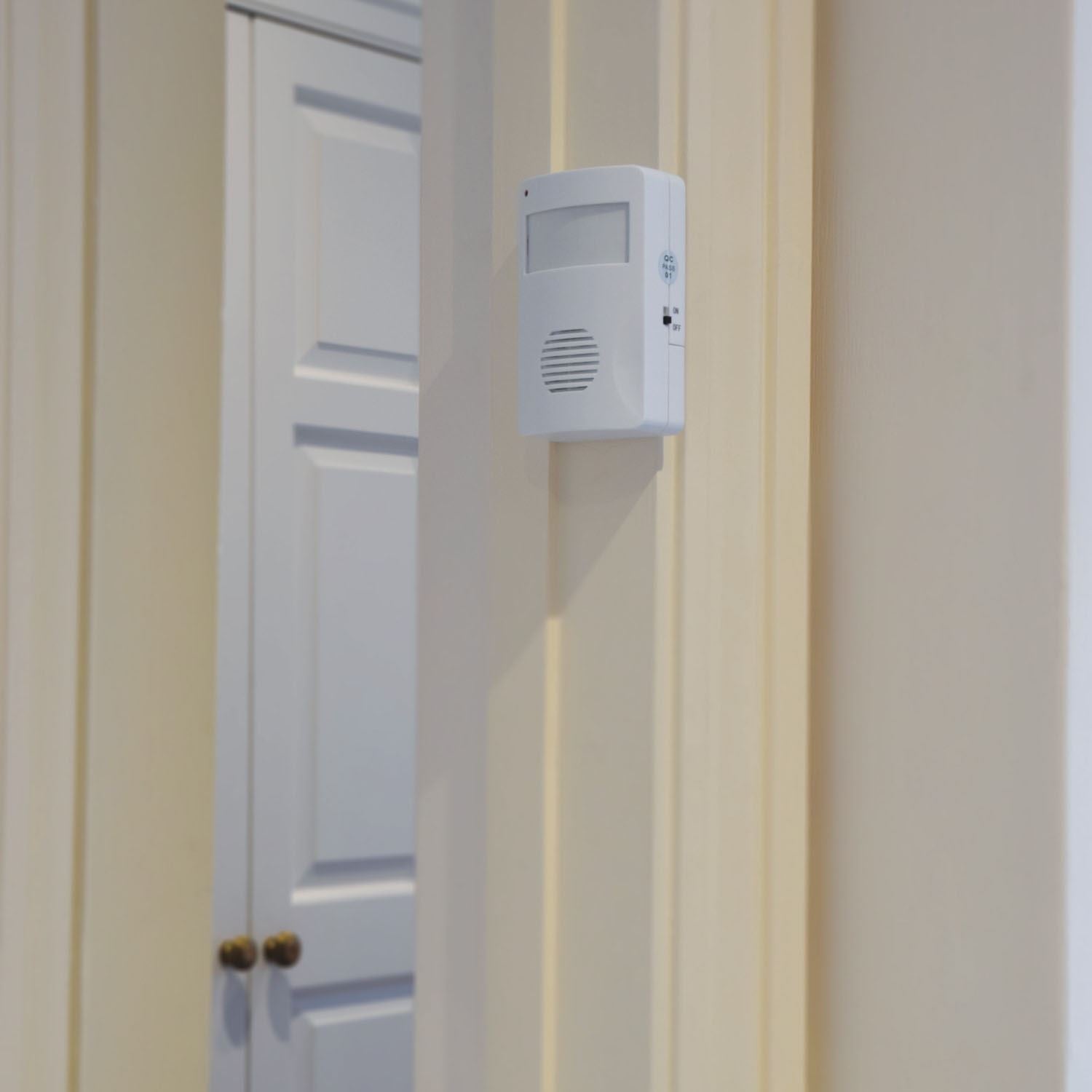 Mercury Door Entry Alarm Chime Bell PIR Wireless Motion Sensor Detector Shop Door Home