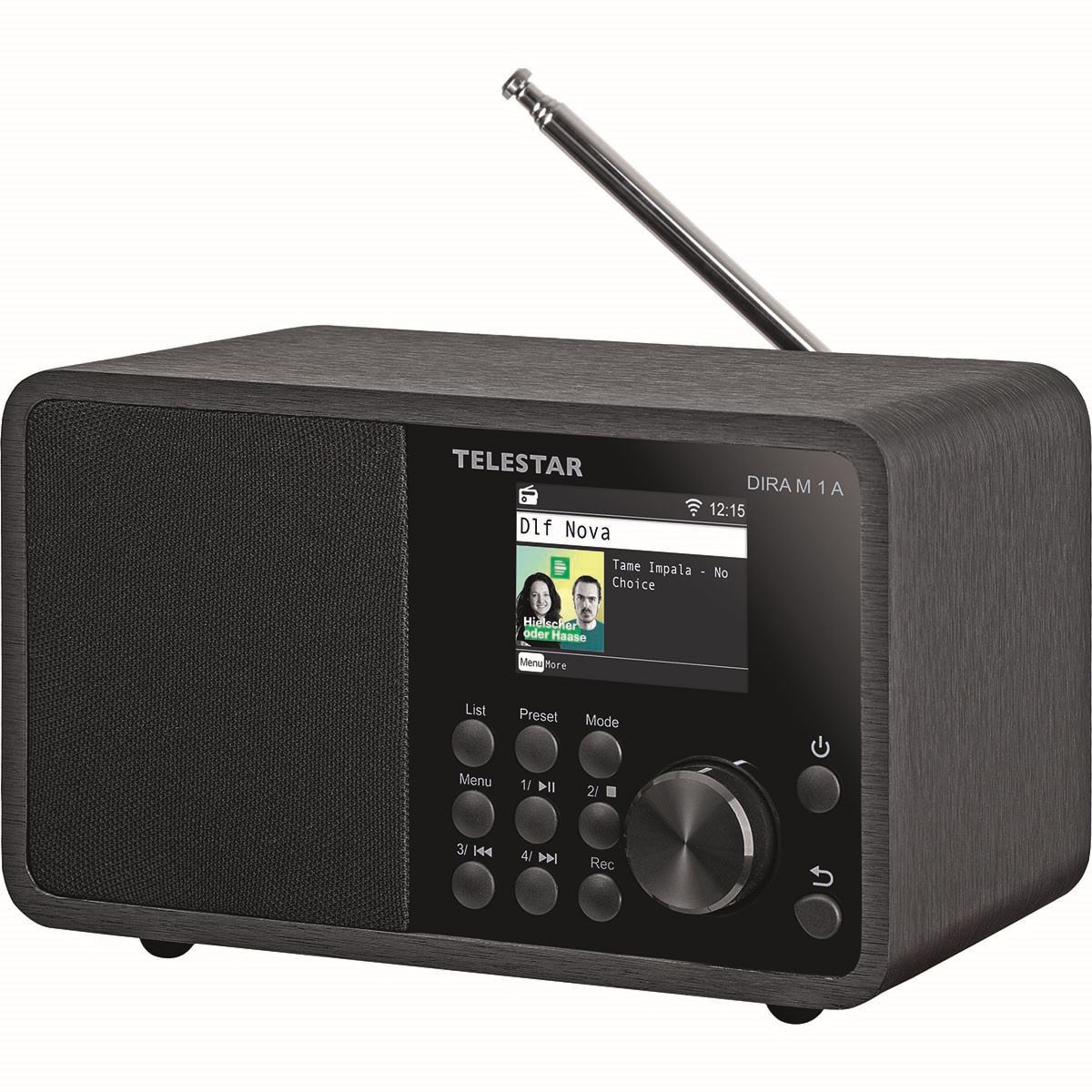 Telestar DIRA M 1 A EWF Compact Mono Multifunction Radio Black