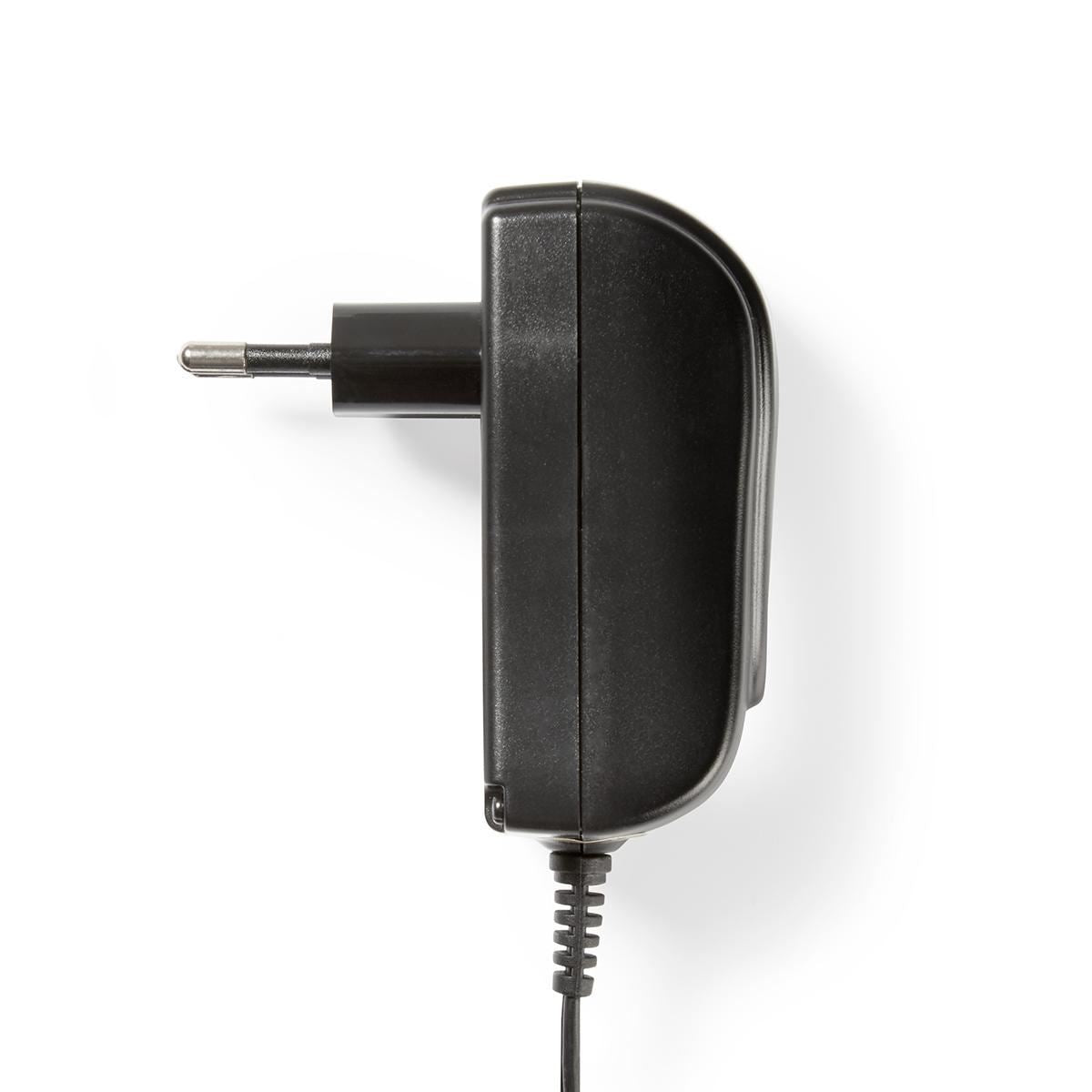 Nedis EU European Universal AC Power Adapter | 18 W | 3 - 12 V DC | 1.80 m | 1.5 / 2.1 A | 6 plug(s) | Black