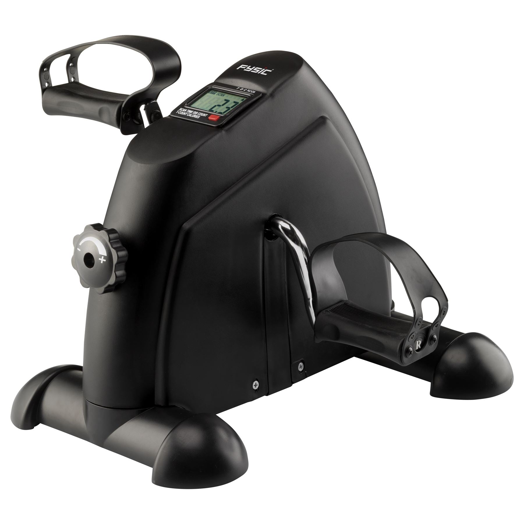 Fysic Mobility Trainer Pedal Exerciser Bike Exerciser with LCD for Legs, Arm, Foot Training at Home, Office, Work, Gym , Under Desk Sitting Fitness Equipment for Men & Women