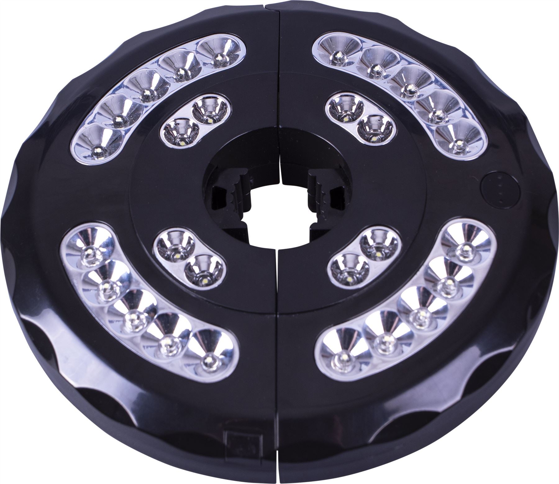 Battery Powered Parasol Light Umbrella Wireless Outdoor 28 LED Hook Clamp Bright