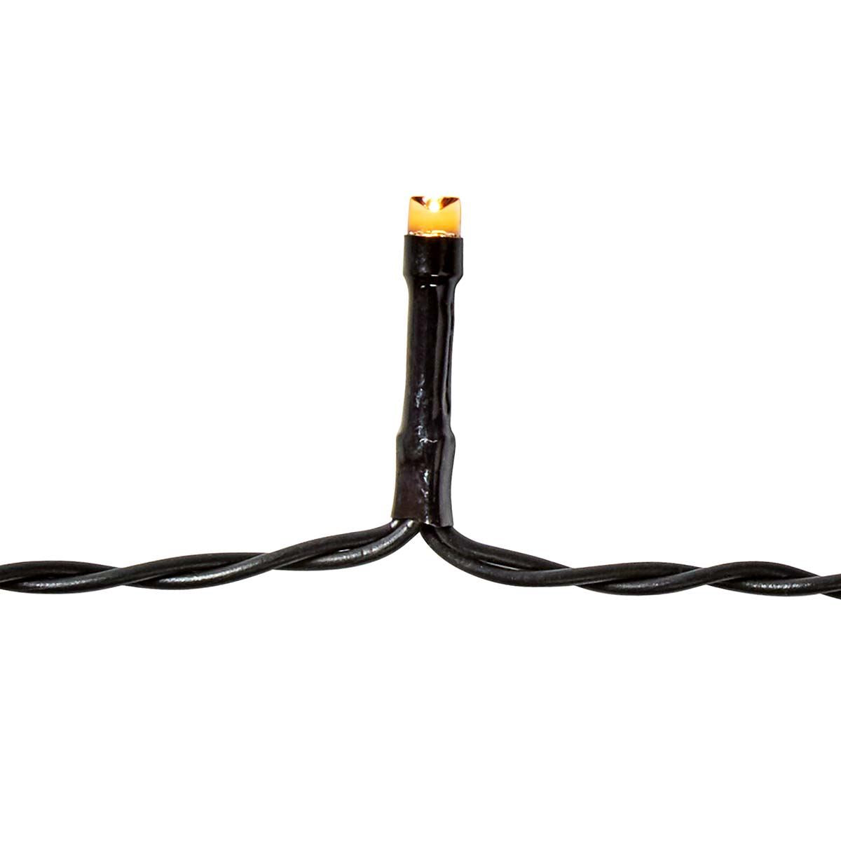 Nedis Christmas Lights | String | 48 LED's | Warm White | 3.60 m | Light effects: 7 | Indoor & Outdoor | Battery Powered