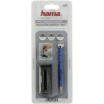 Hama 6 In 1 Pocket Sized Precision Torx & Slotted Screwdriver Set