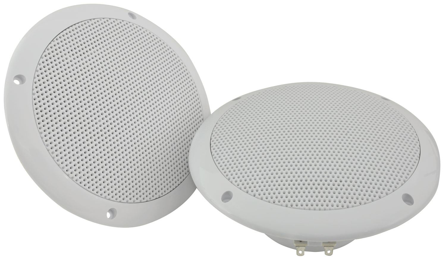 Adastra 0D6-W8 Water Resistant Ceiling Speaker, 16.5cm (6.5"), 100W max, 8 ohms, White (Pair)