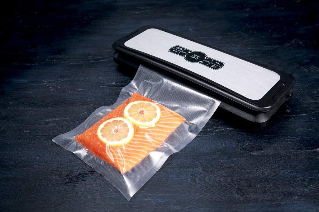 Gastronoma Vacuum Sealer Machine, 30cm Longer Seal Food Sealer for Vac/Seal/Rice/Wet/Dry Mode, Built-in Cutter and Visible LED Indicator