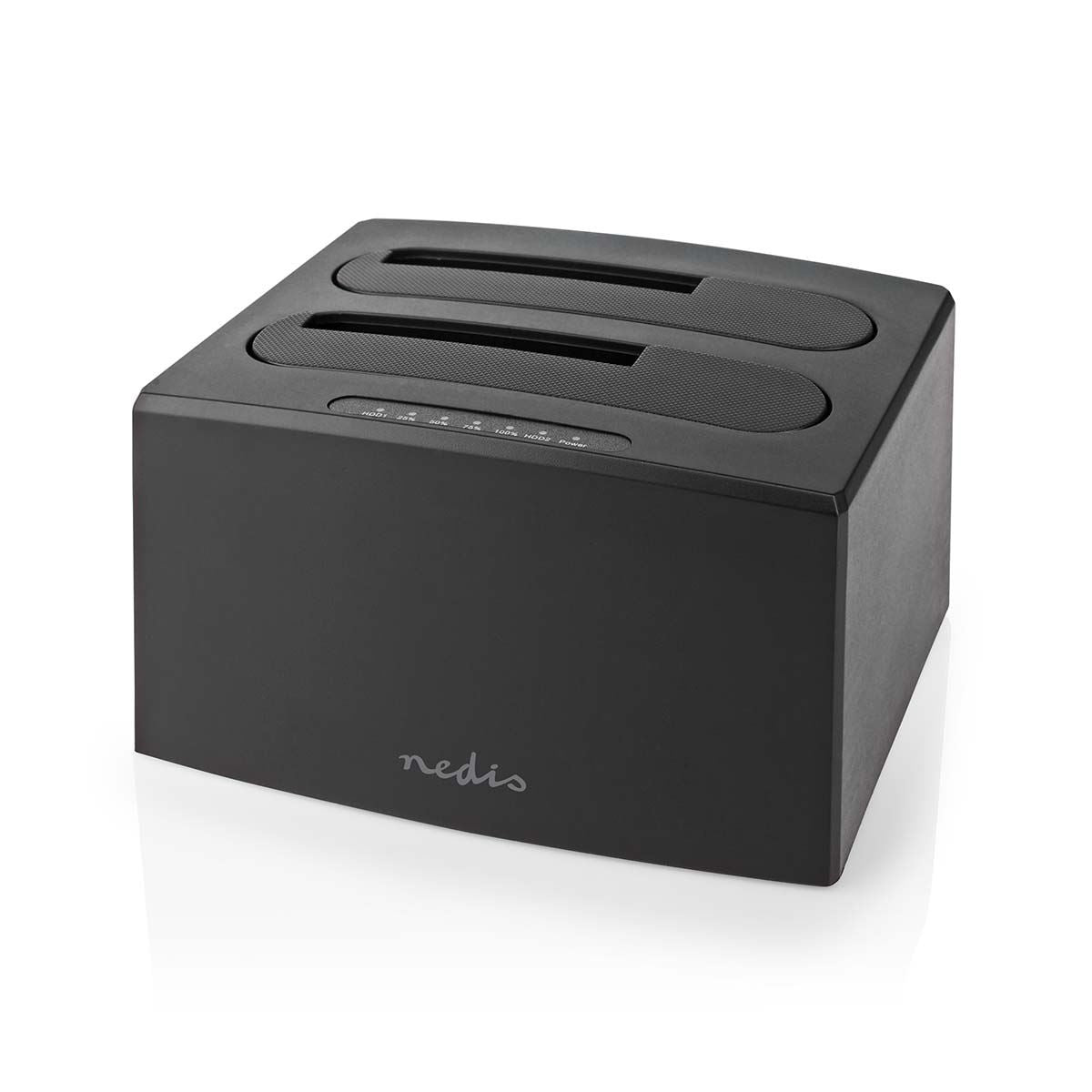 Nedis Hard Disk Docking station | USB 3.2 Gen1 | USB Type-A | 2 Disks | 2.5 / 3.5 " | USB 3.2 Gen1 | Docking | Desktop