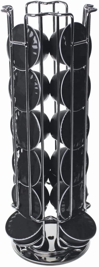 Dolce Gusto Coffee 24 Pod Capsule Holder Stand with 360° Rotating Base