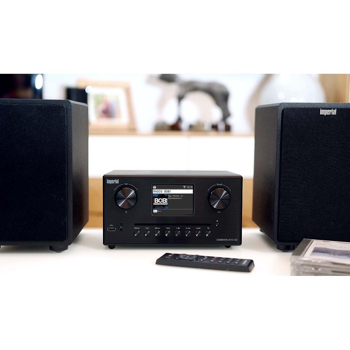 Imperial DABMAN i310 CD Hybrid micro Hi-fi System DAB+ / FM / Internet / Bluetooth Black