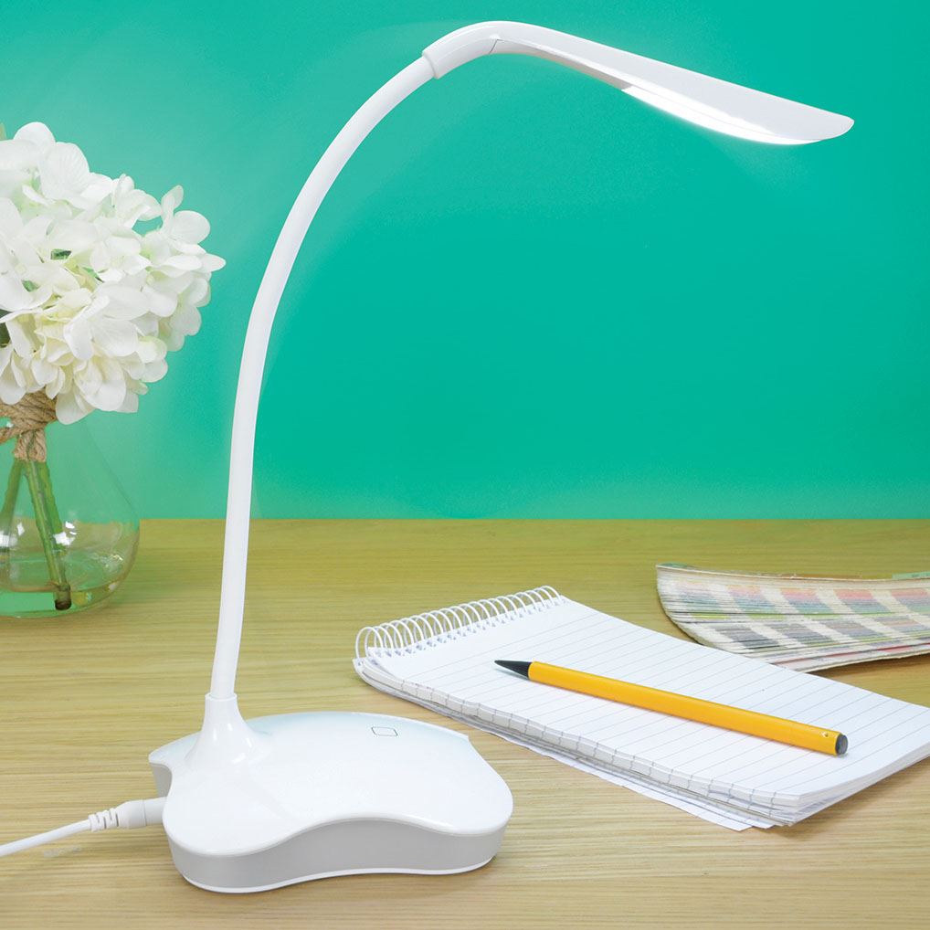 Dimmable Touch Sensor USB LED Desk Table Night Bedside Reading Lamp Light