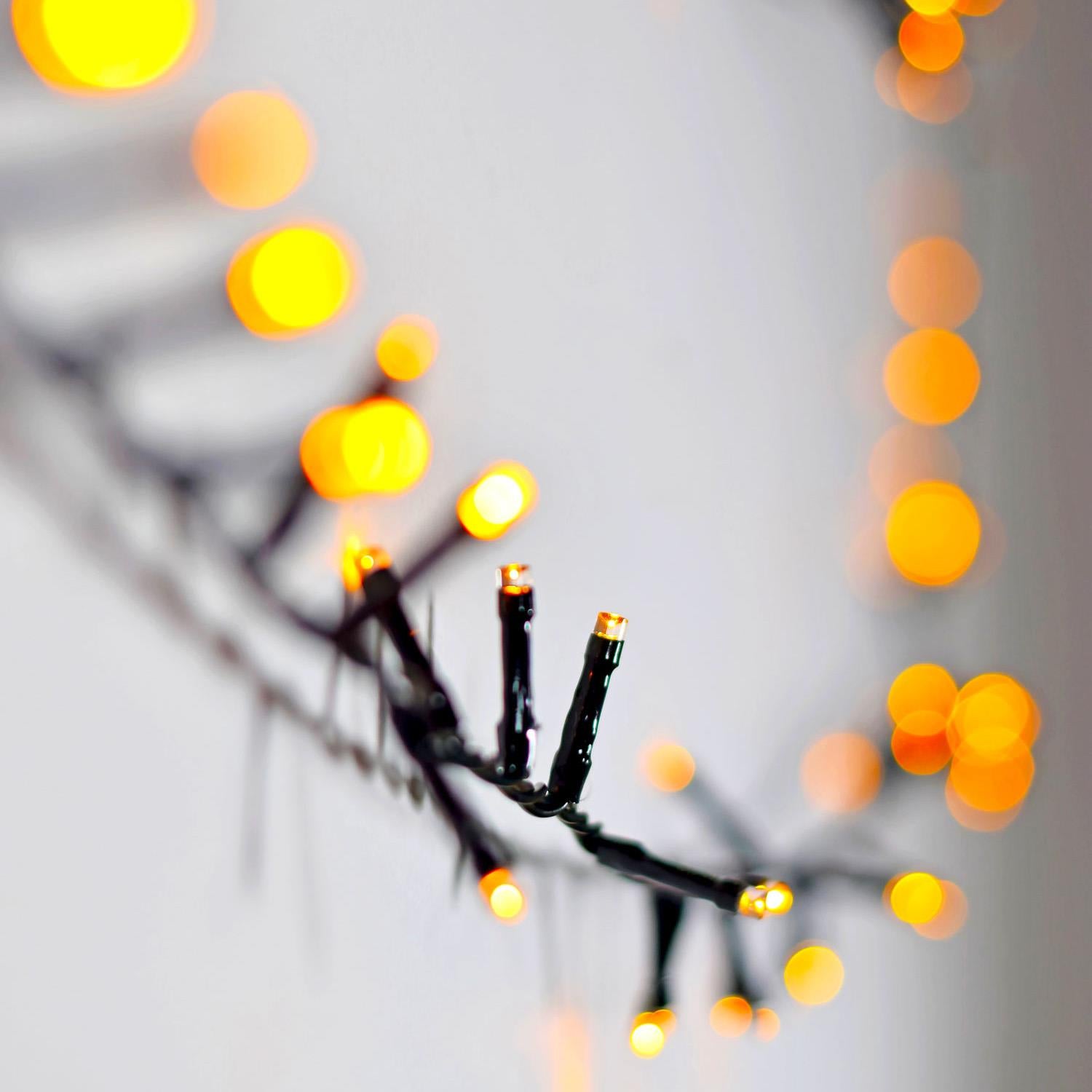 Lyyt 45m 1500 LED String Lights Indoor/Ourdoor with Sequence / Timer - Amber Warm