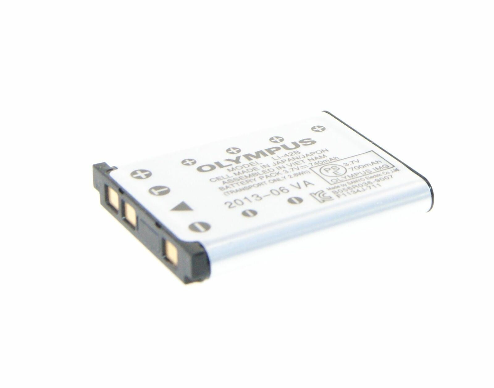Olympus Li-42B Original Camera Battery, OEM Rechargeable Battery for Olympus Digital Cameras