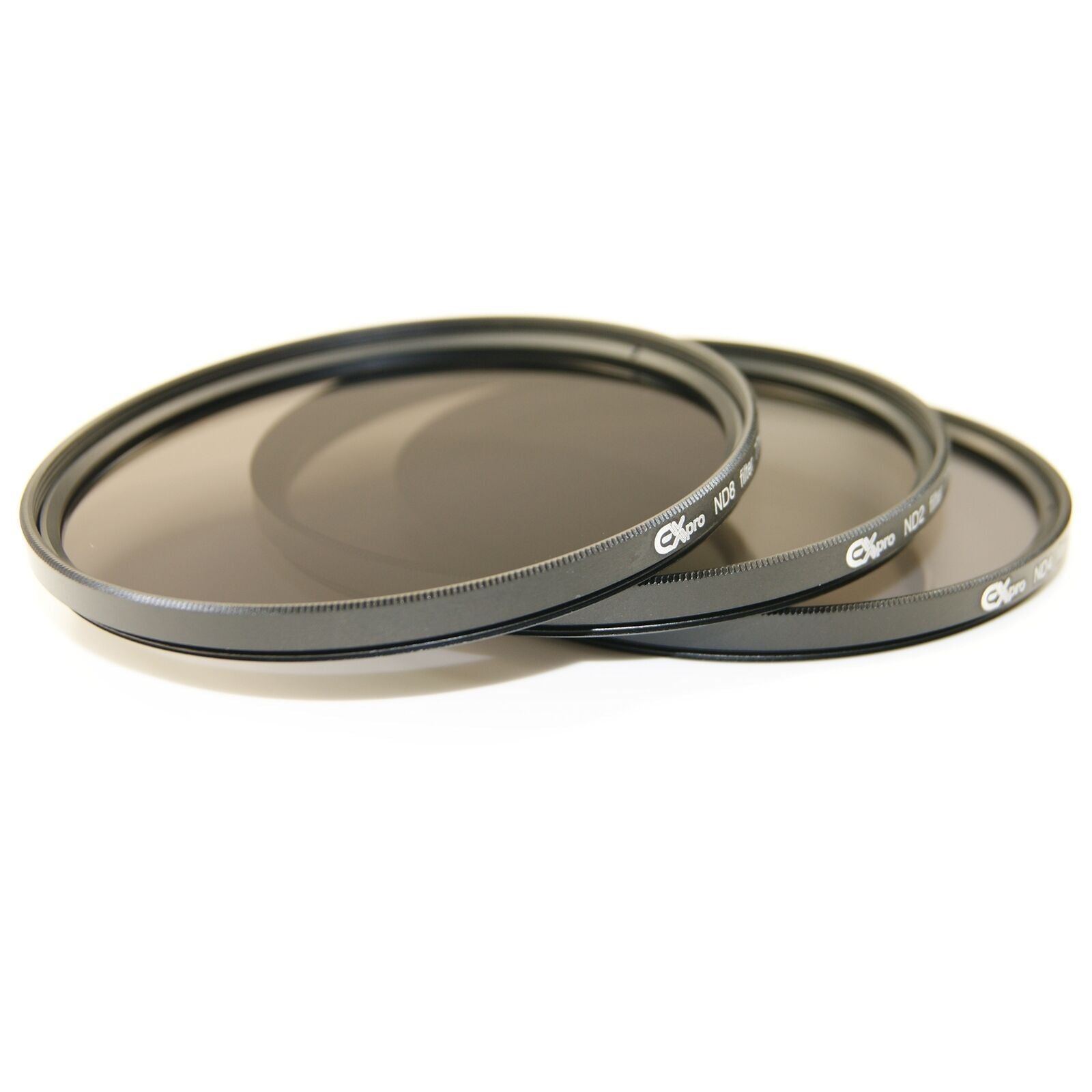 Ex-Pro 67mm ND 3 Piece Filter Kit with Case, ND2, ND4, ND8