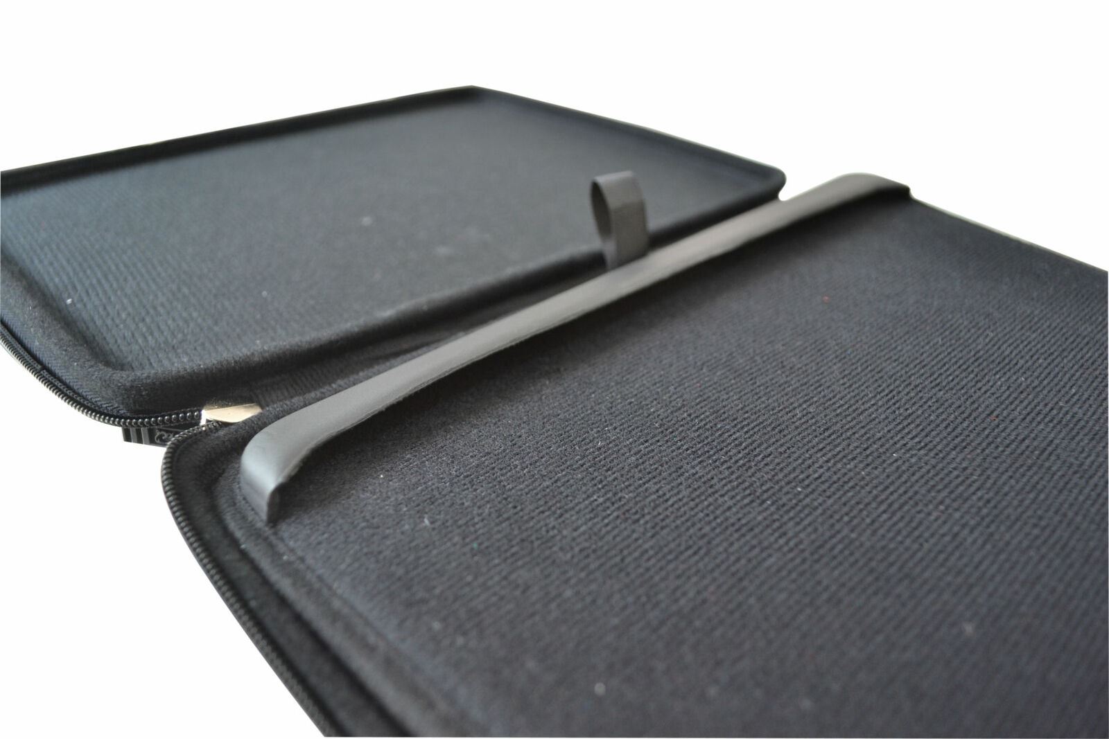 Croco Tough iPad 1 / 2 Case with Stand, Protective EVA Sleeve with Zipper, Built-in Holder & Storage Pockets, Durable Travel Case