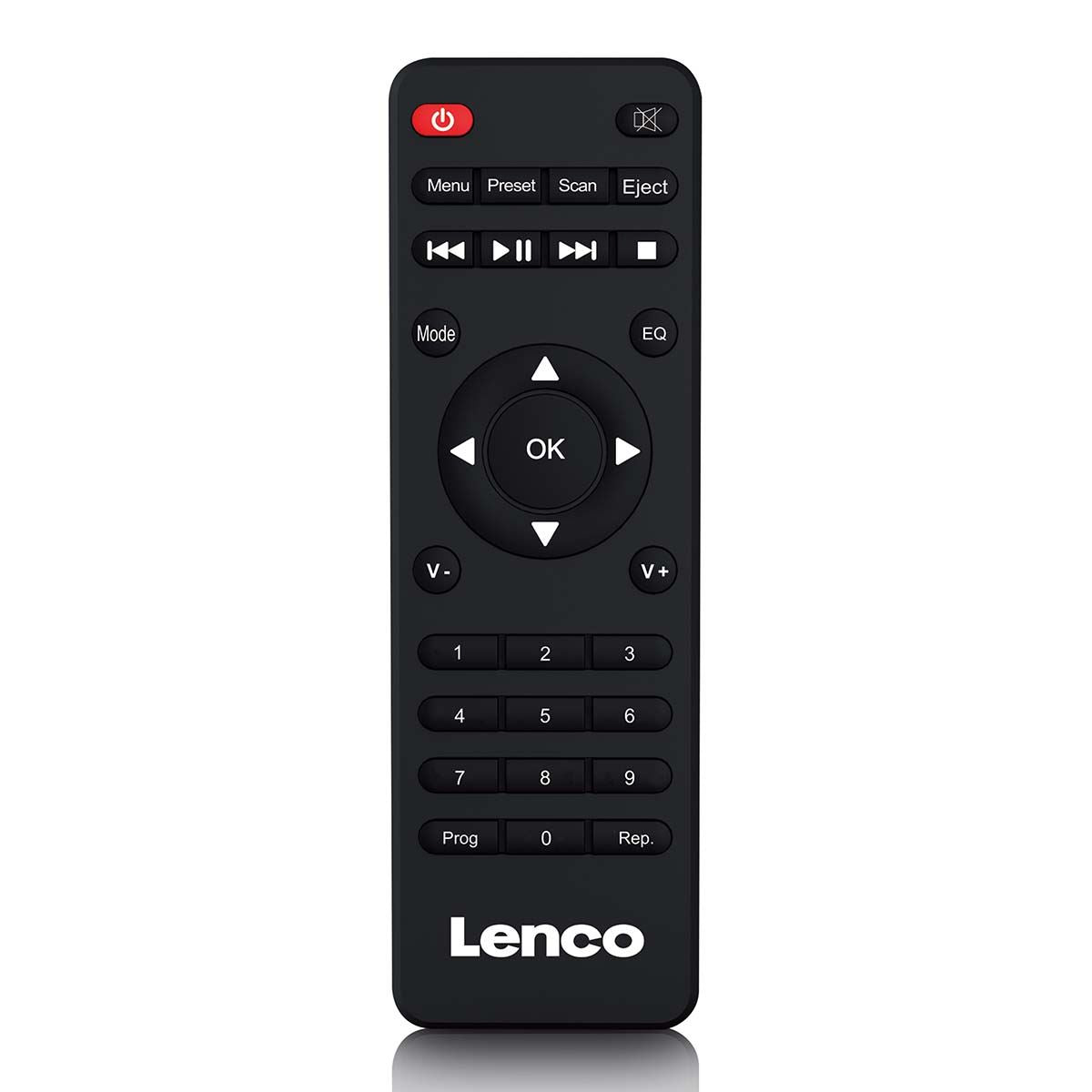 Lenco DAB+ FM radio with CD MP3 player Bluetooth® Black