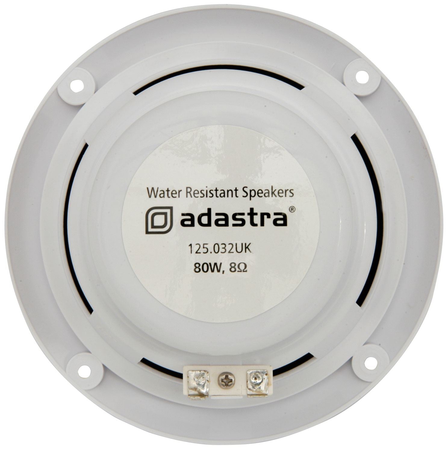 Adastra OD5-W8 Water Resistant Ceiling Speaker, 13cm (5"), 80W max, 8 ohms, White