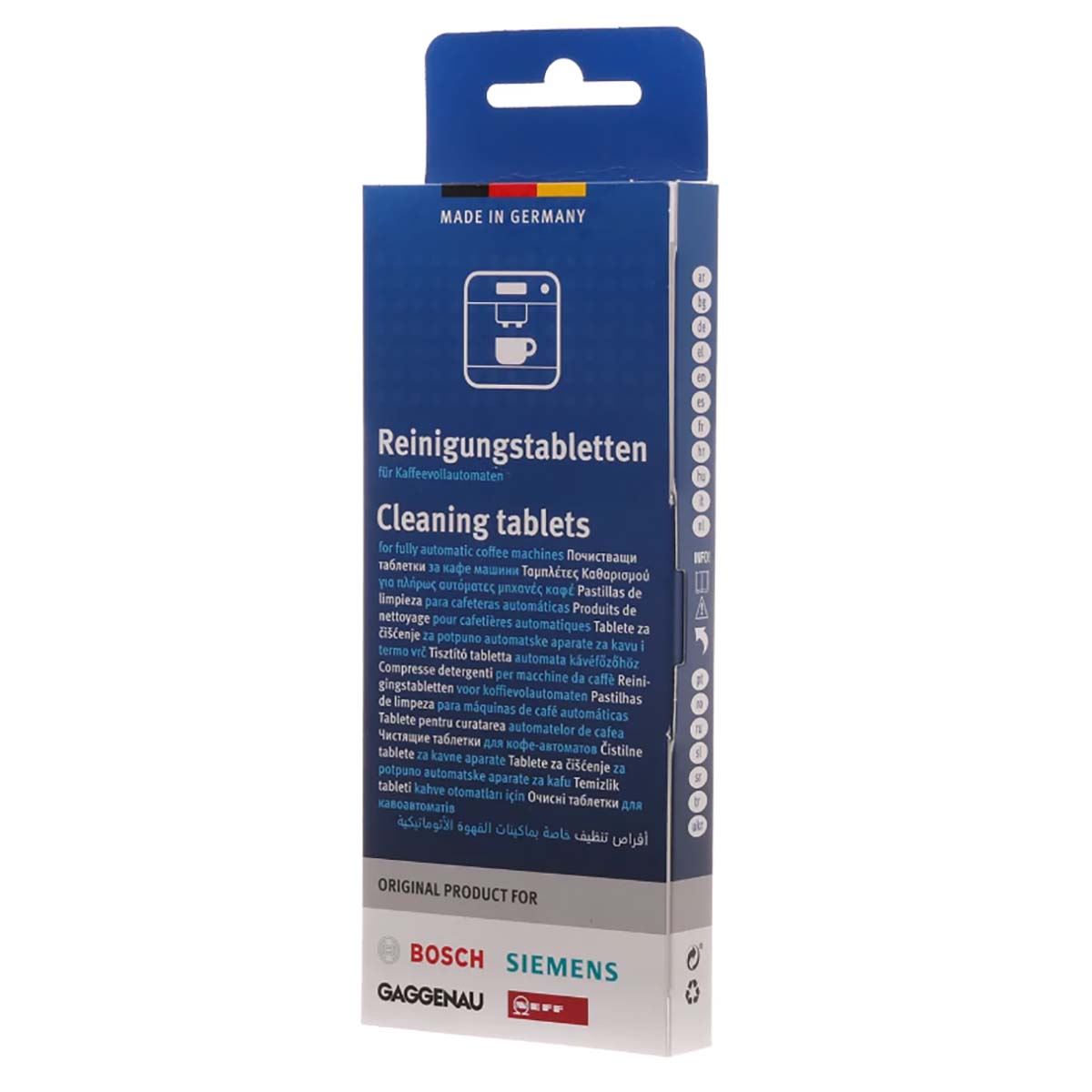 Bosch Cleaning tablets for Coffee and Espresso machines, Hot Water Dispensers and kettles 10 pcs