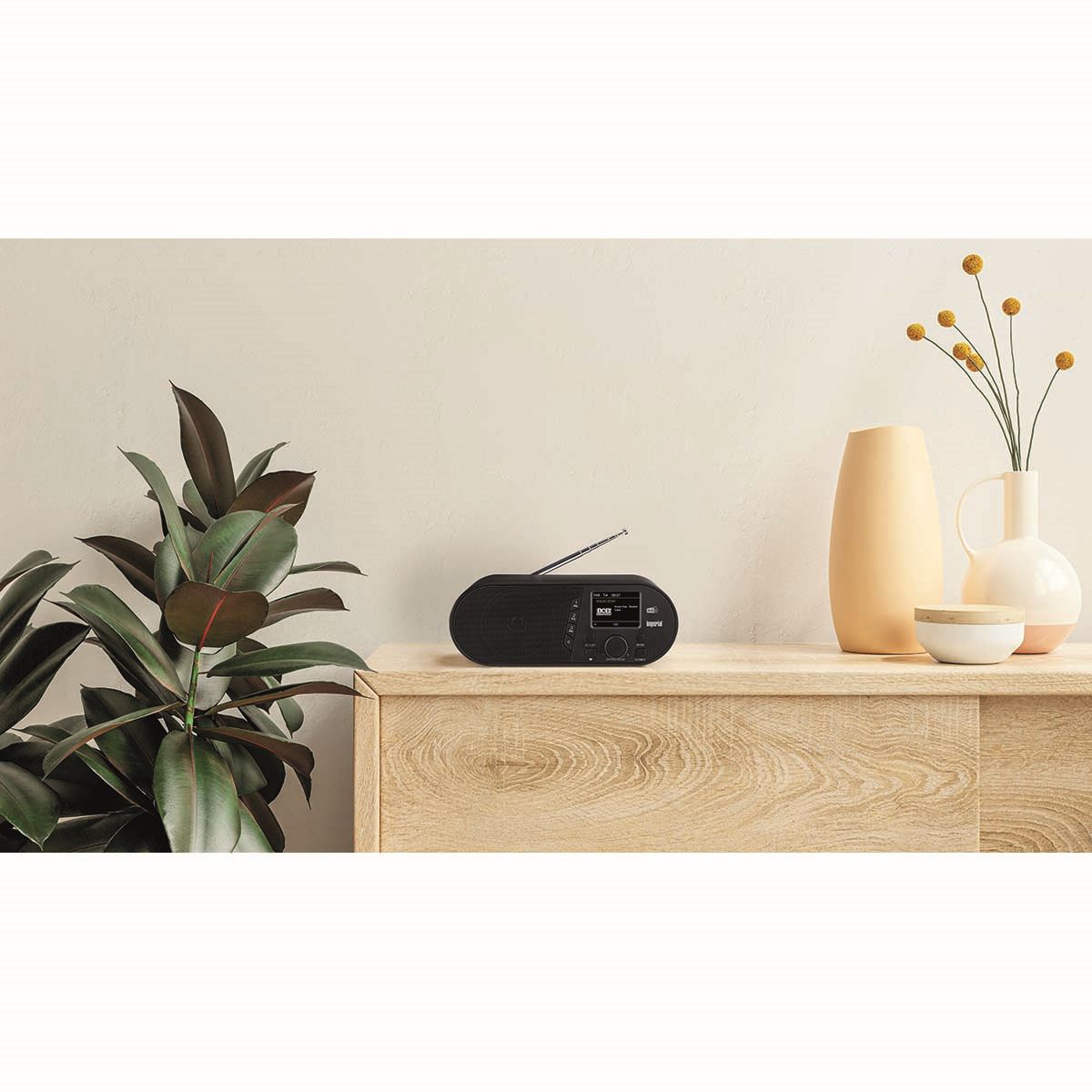 Imperial DABMAN d105 Compact DAB+ /FM / Bluetooth Radio Black