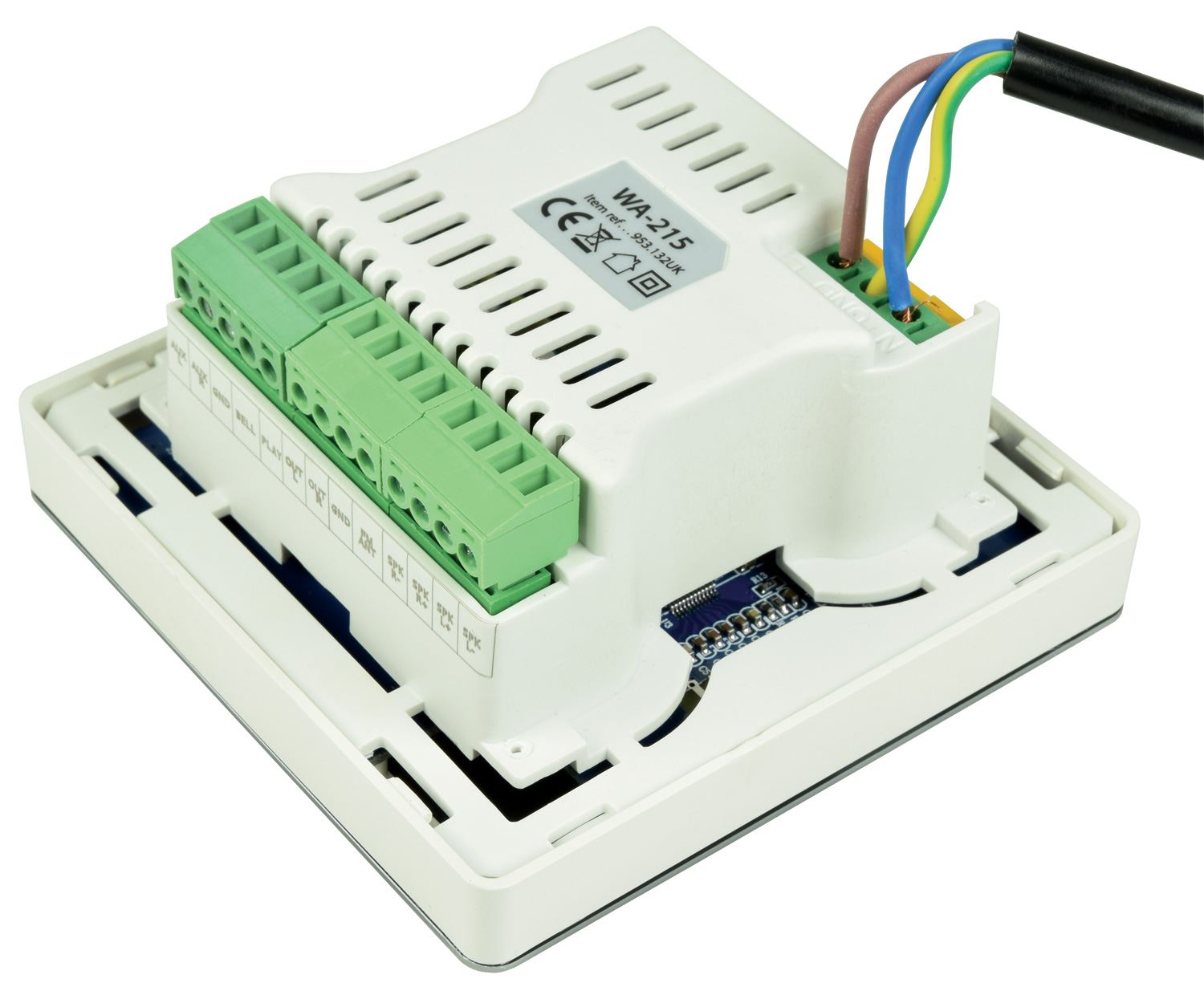 Adastra WA-215 In Wall Amplifier with USB/microSD player, FM + Bluetooth