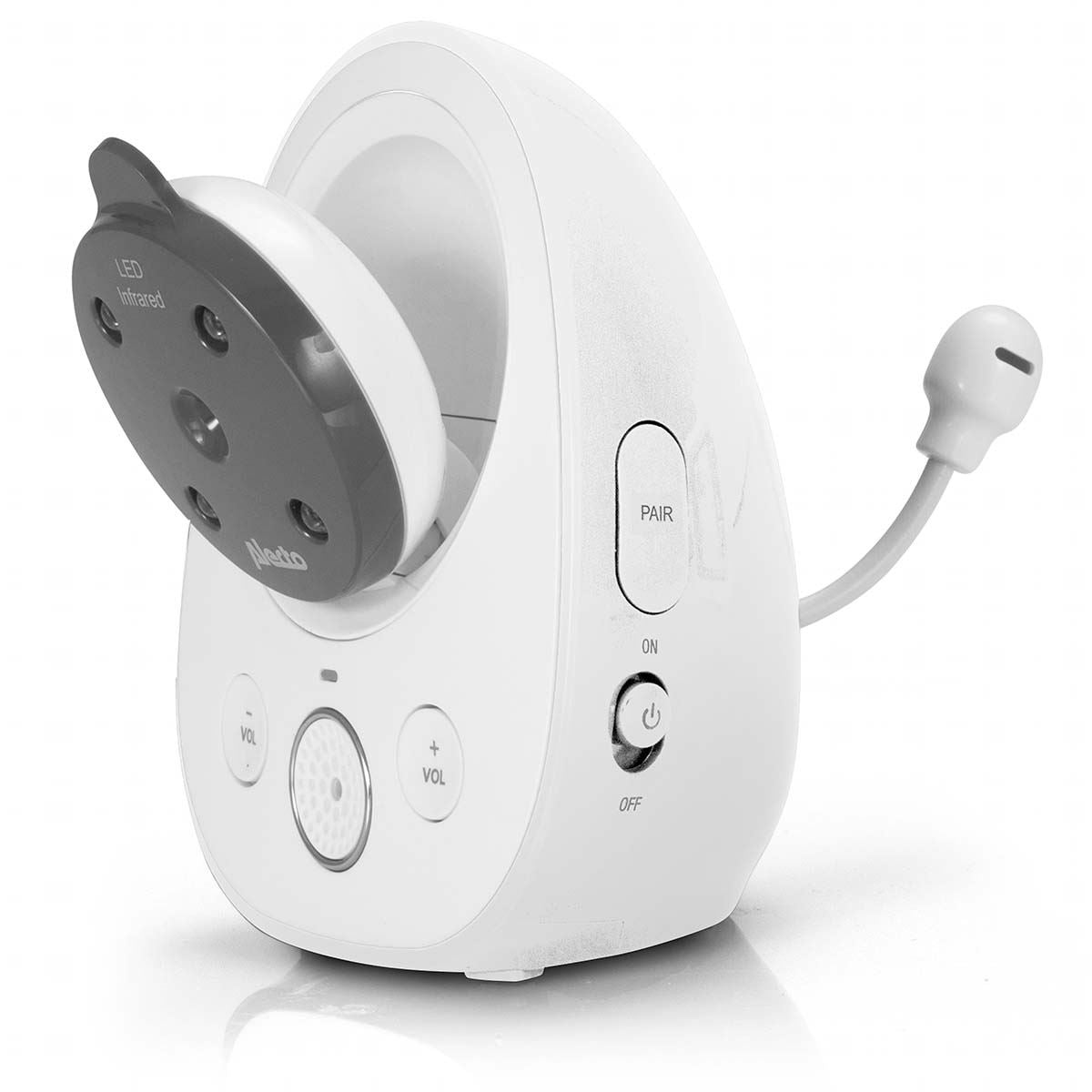Alecto DVM-77 Video Baby Monitor with Camera, 2.8