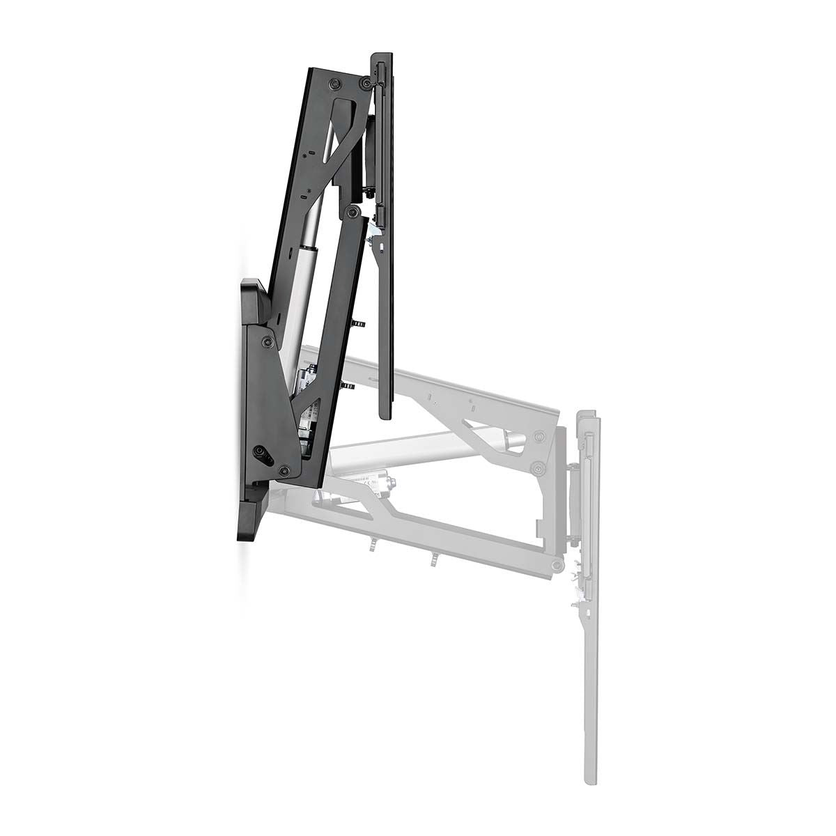 Nedis SmartLife Motorised Lift TV Wall Mount Bracket for 37-75" Screen Max 35kg Adjustable Height Tilt and Swivel with Remote Control