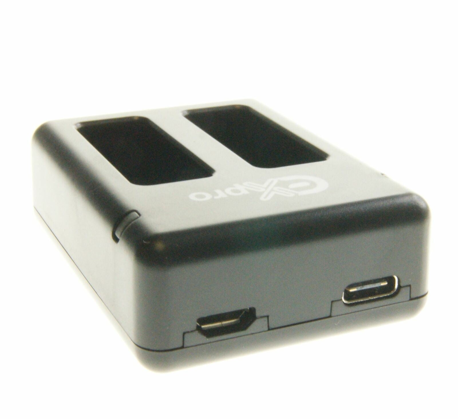 Ex-Pro USB Dual Battery Charger for GoPro Hero 5, Hero 6 & Hero 2018, Twin Fast Charger for AHDBT-501 Batteries, LED Indicator