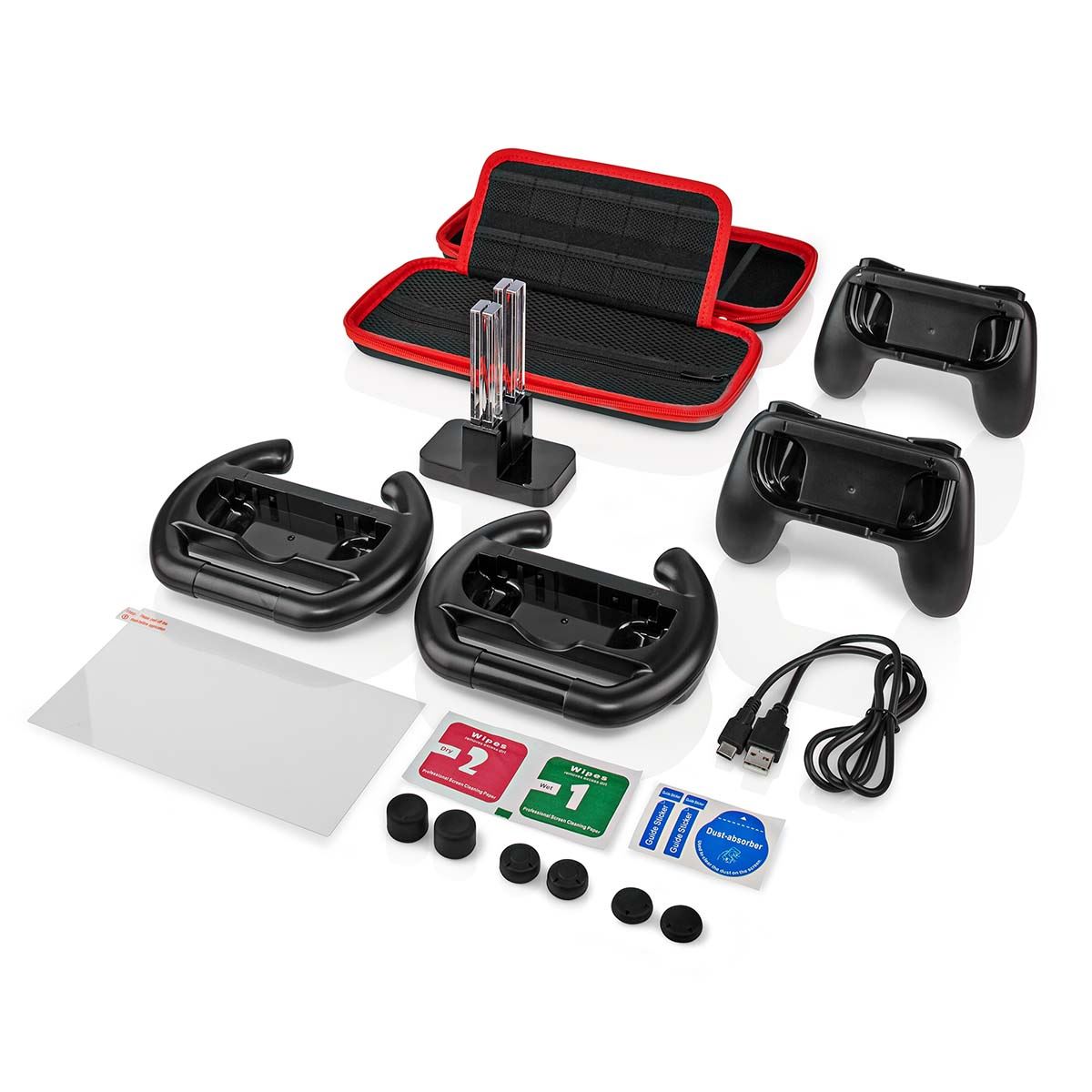 Nedis Gaming Starter Kit | Compatible with: Nintendo Switch (OLED) | 13-in-1