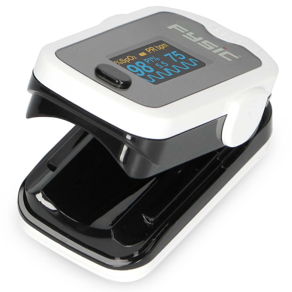 Fysic Pulse Oximeter/Blood Oxygen Monitor - Finger Oxygen Saturation Monitor/SATS Monitor SpO2