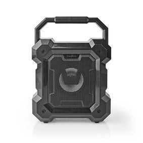 Nedis Bluetooth® Speaker | Maximum battery play time: 13 hrs | Table Design | 5 W | Mono | Built-in microphone | Black