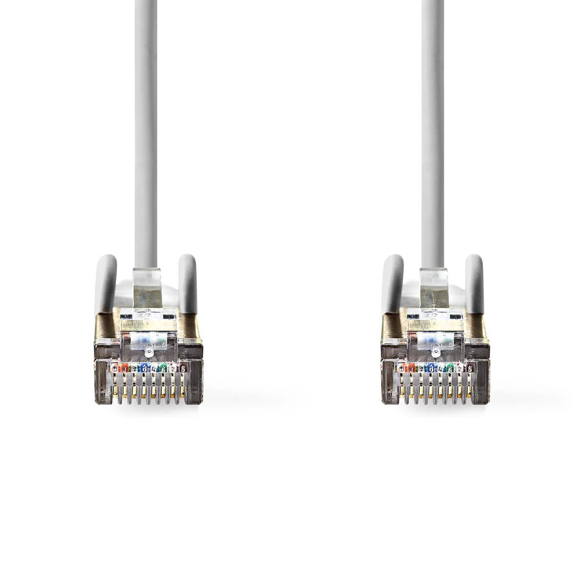 Nedis CAT5e Network Cable | SF/UTP | RJ45 Male | RJ45 Male | 15.0 m | Round | PVC | Grey | Envelope