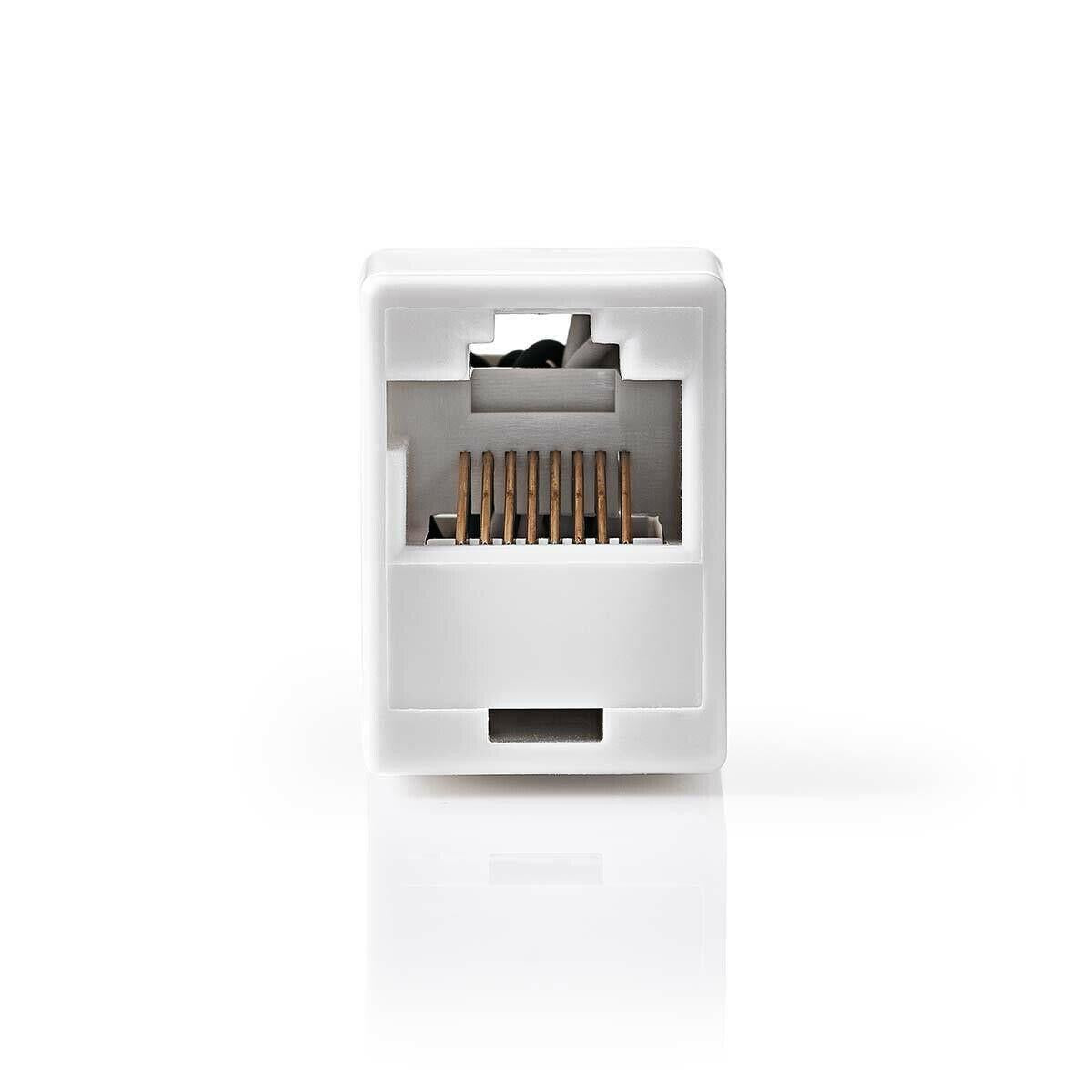 Network Coupler | CAT5e | Unshielded | RJ45 Female | RJ45 Female | Straight | ABS