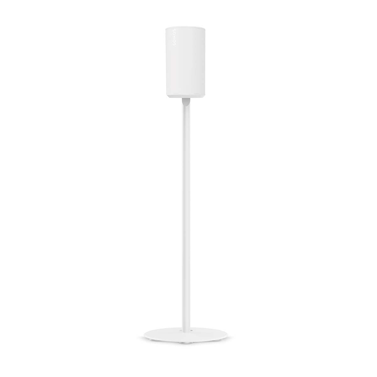 Nedis Speaker Stand Mount for Sonos Era 100, Fixed Height, Max. Capacity 3kg (Single Stand) - White