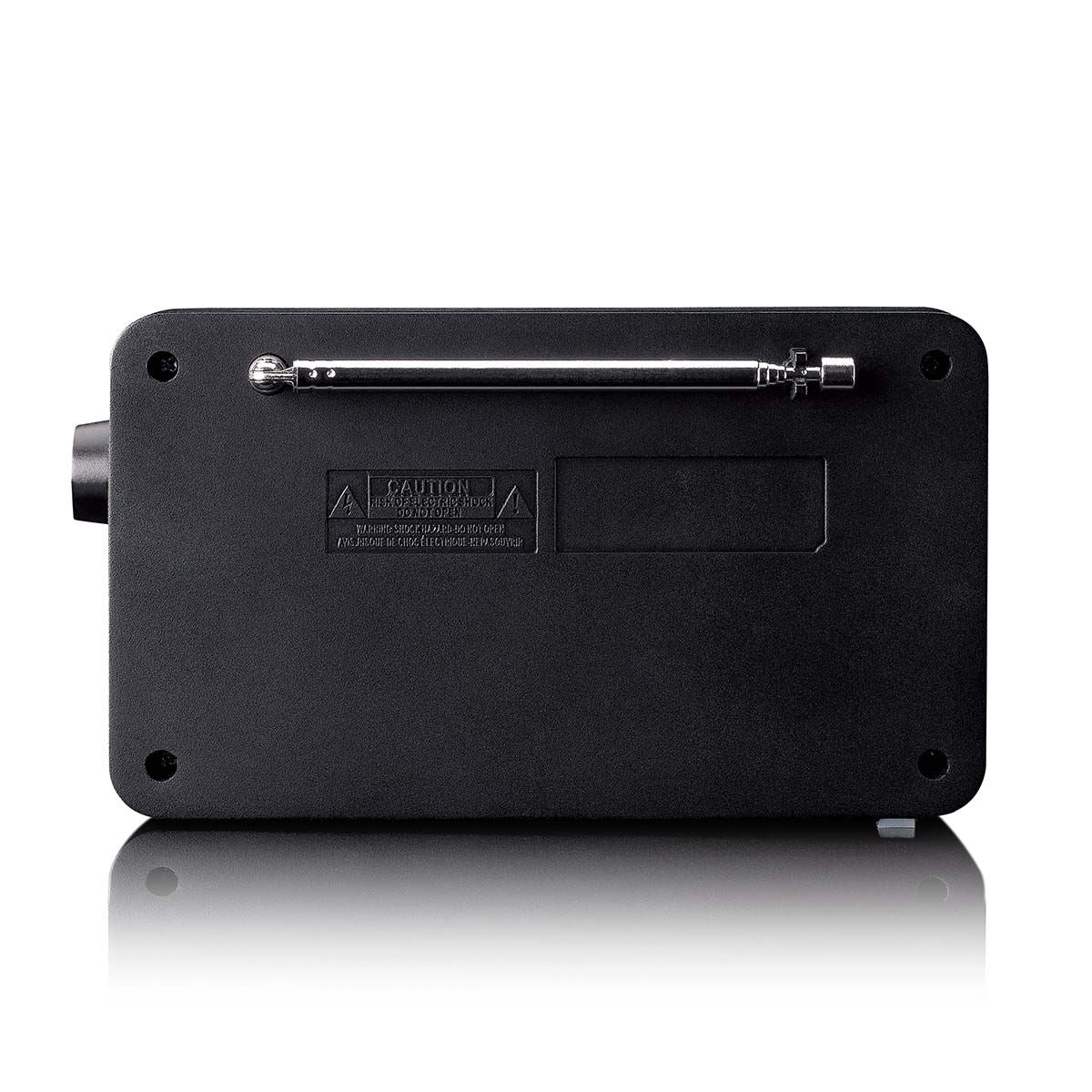 Lenco Portable DAB+/FM radio with Bluetooth® Black