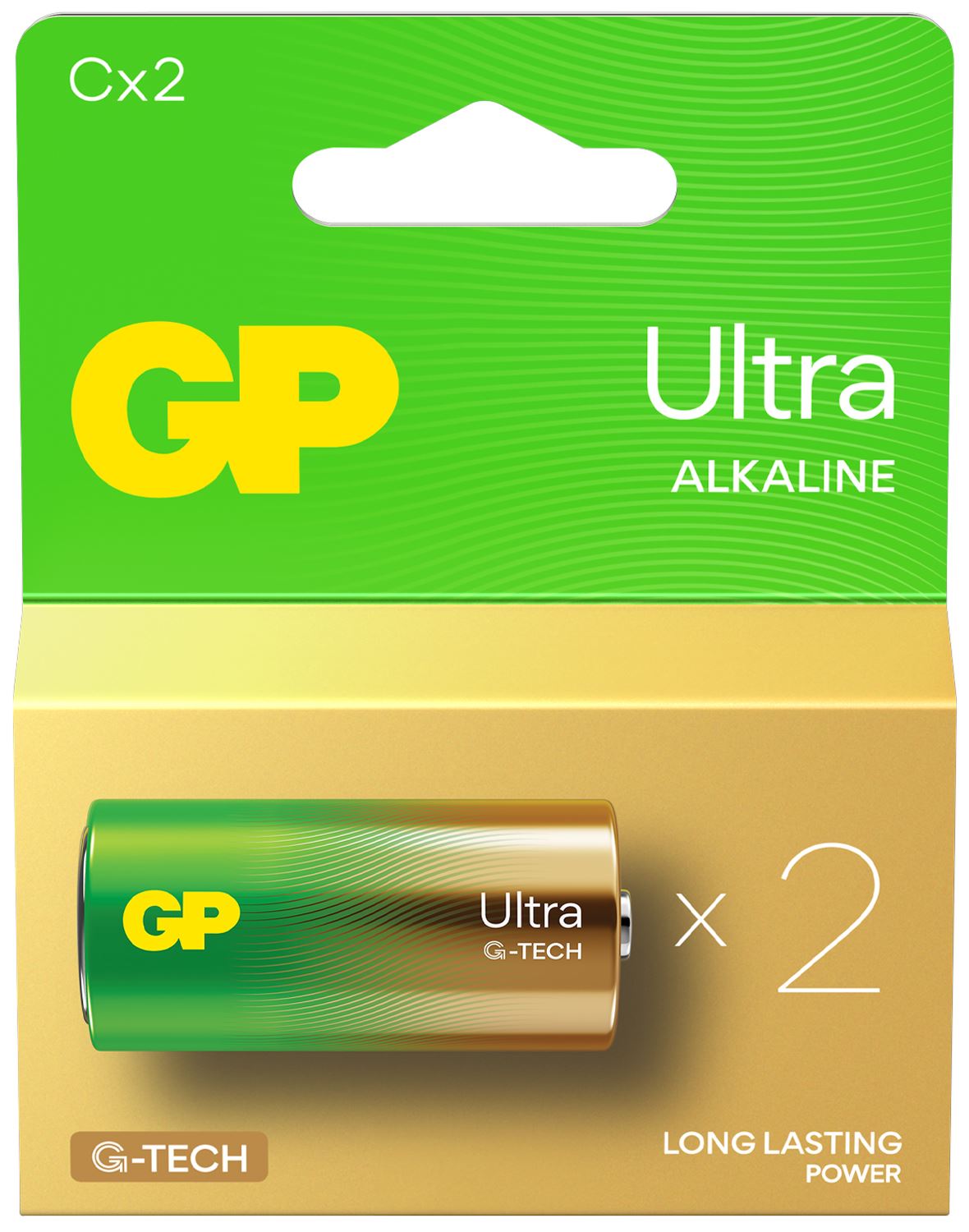 Gp C Battery Alkaline 1.5V - 2 Pack