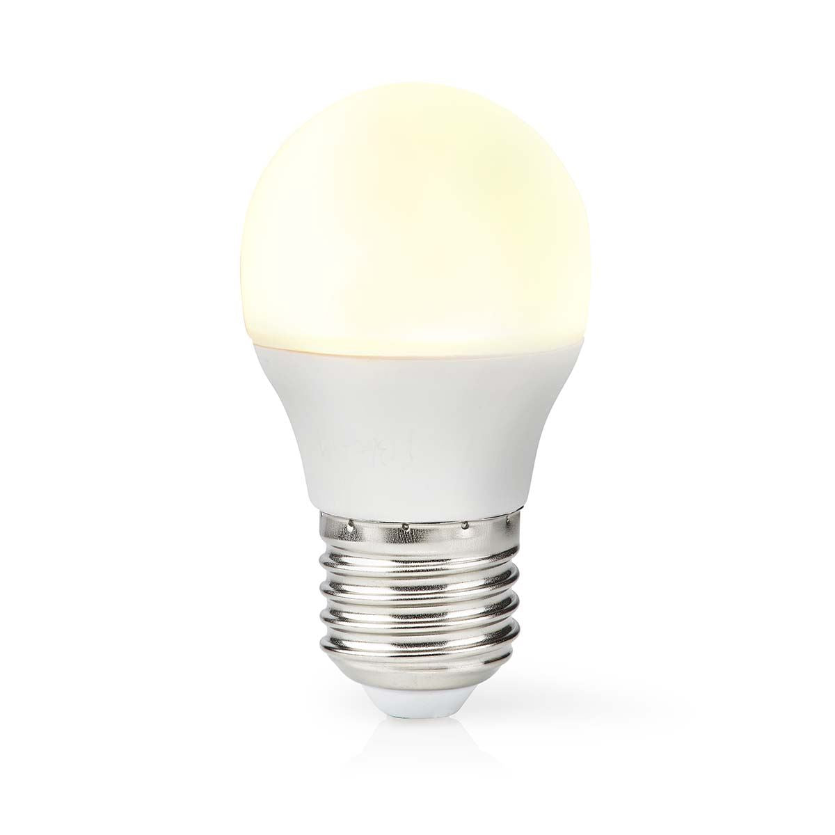 Nedis LED Bulb E27 | G45 | 4.9 W | 470 lm | 2700 K | Warm White | Retro Style | Frosted | 1 pcs