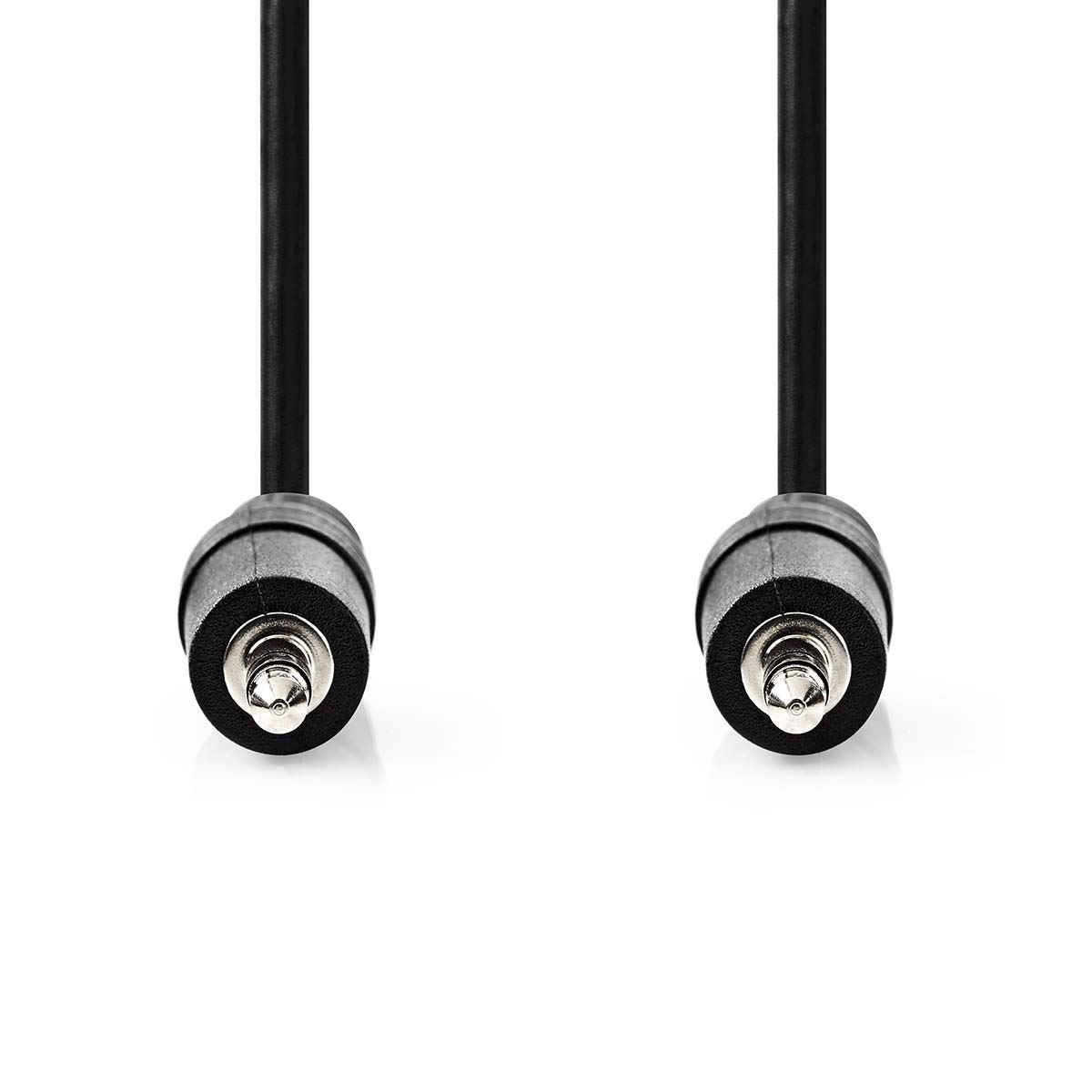 Nedis Stereo Audio Cable | 3.5 mm Male | 3.5 mm Male | Nickel Plated | 10.0 m | Round | Black | Label