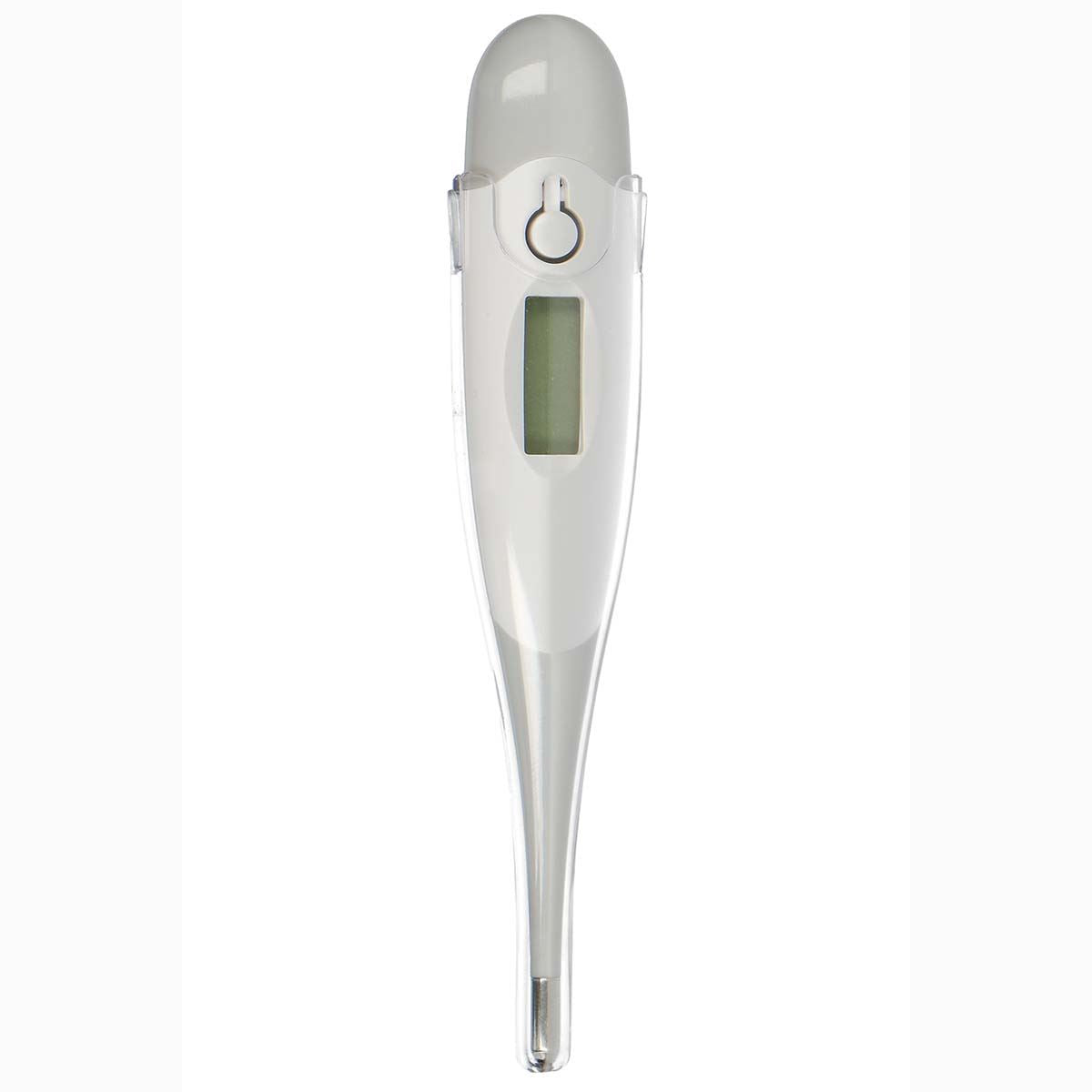 Alecto Digital LCD Thermometer, Medical Oral, Under Arm, Baby & Adult Thermometer, Fast & Accurate Reading, with Case - Grey