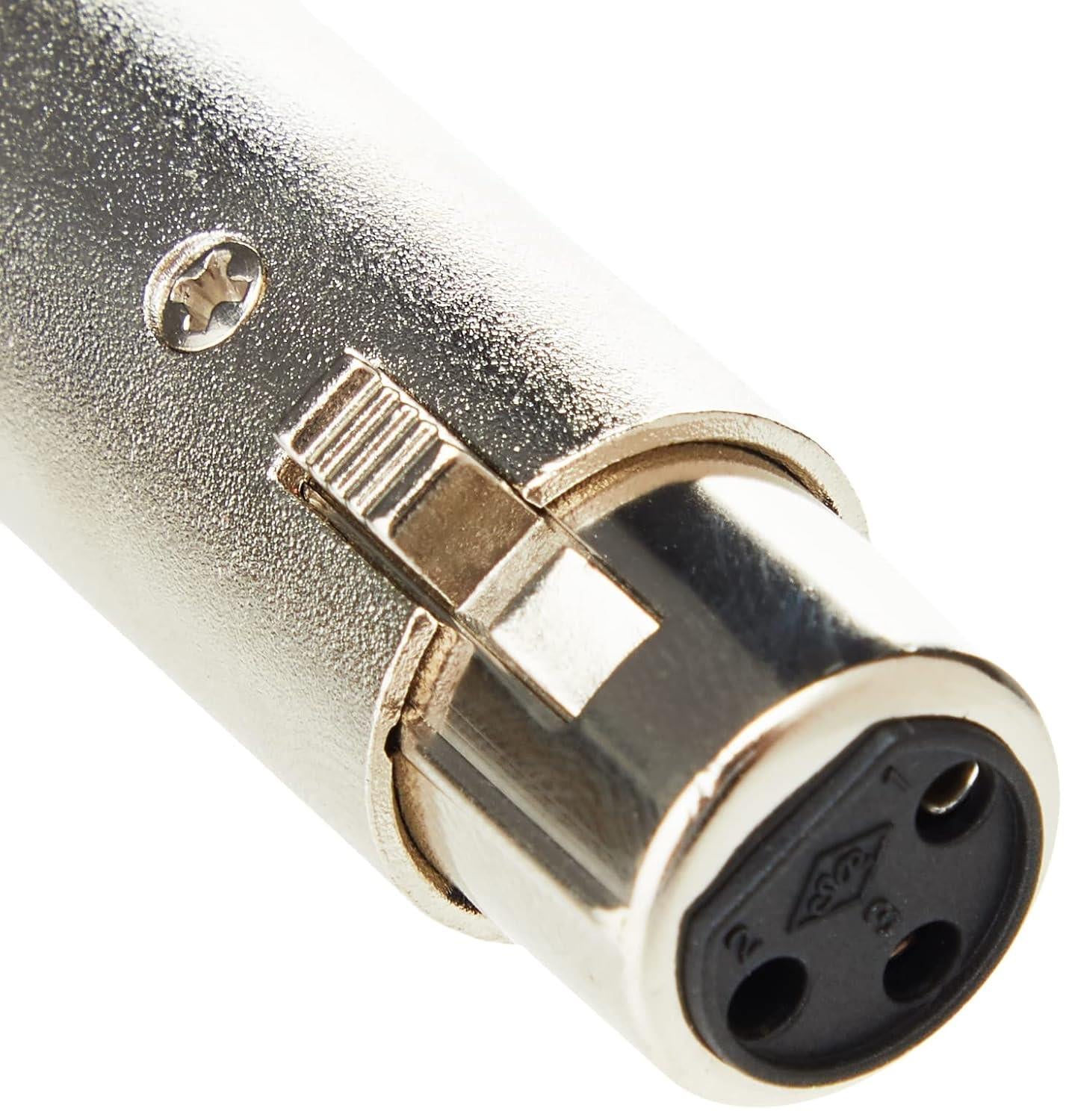 XLR Balanced Attenuator Adaptor-10dB 3Pin Audio Connector IN LINE VOLUME Adapter