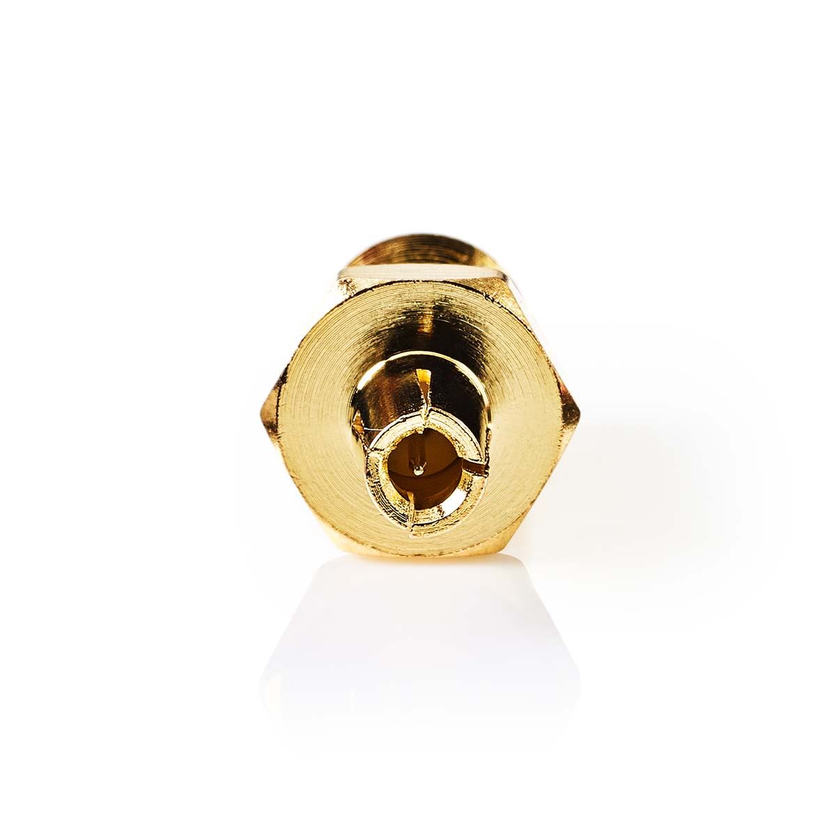 Nedis SMA Adapter | SMA Female | TS9 | Gold Plated | 50 Ohm | Straight | Copper | Gold | 2 pcs | Box