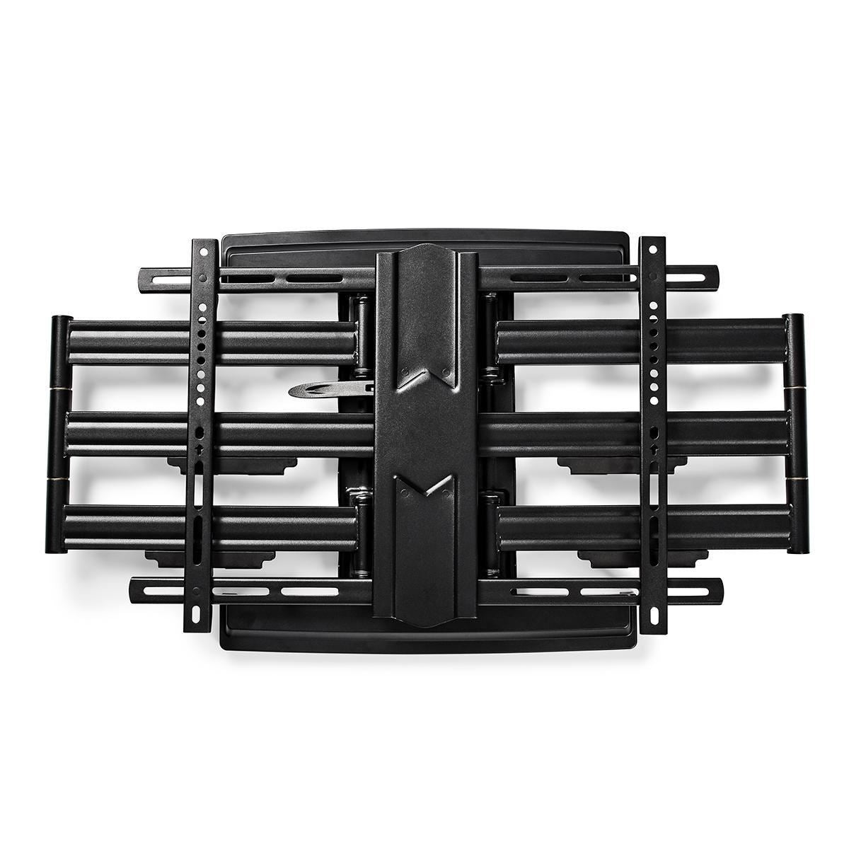 Nedis Full Motion TV Wall Mount | 37 - 80 " | Maximum supported screen weight: 70 kg | Tiltable | Rotatable | Minimum wall distance: 70 mm | Maximum wall distance: 800 mm | 6 Pivot point(s) | Steel | Black