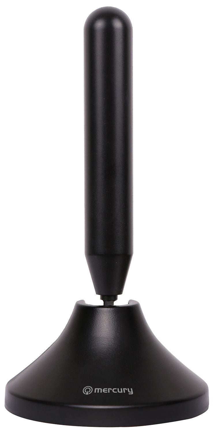 Mercury UHF Portable HD TV Antenna Digital Freeview Aerial Magnetic Base Mount Motorhome Caravan/Campervan/Camping/Car/Truck