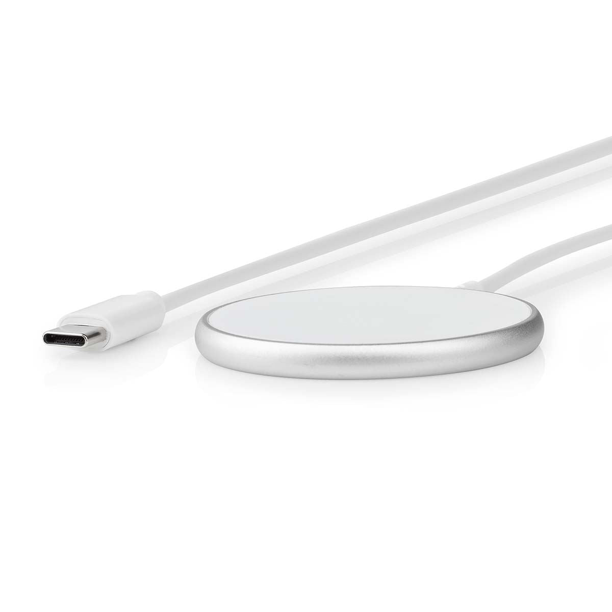 Nedis Wireless Charger | 5 / 7.5 / 10 / 15 W | 1.0 / 1.1 / 1.67 / 2 A | Including cable | USB Type-C™ | 1.00 m