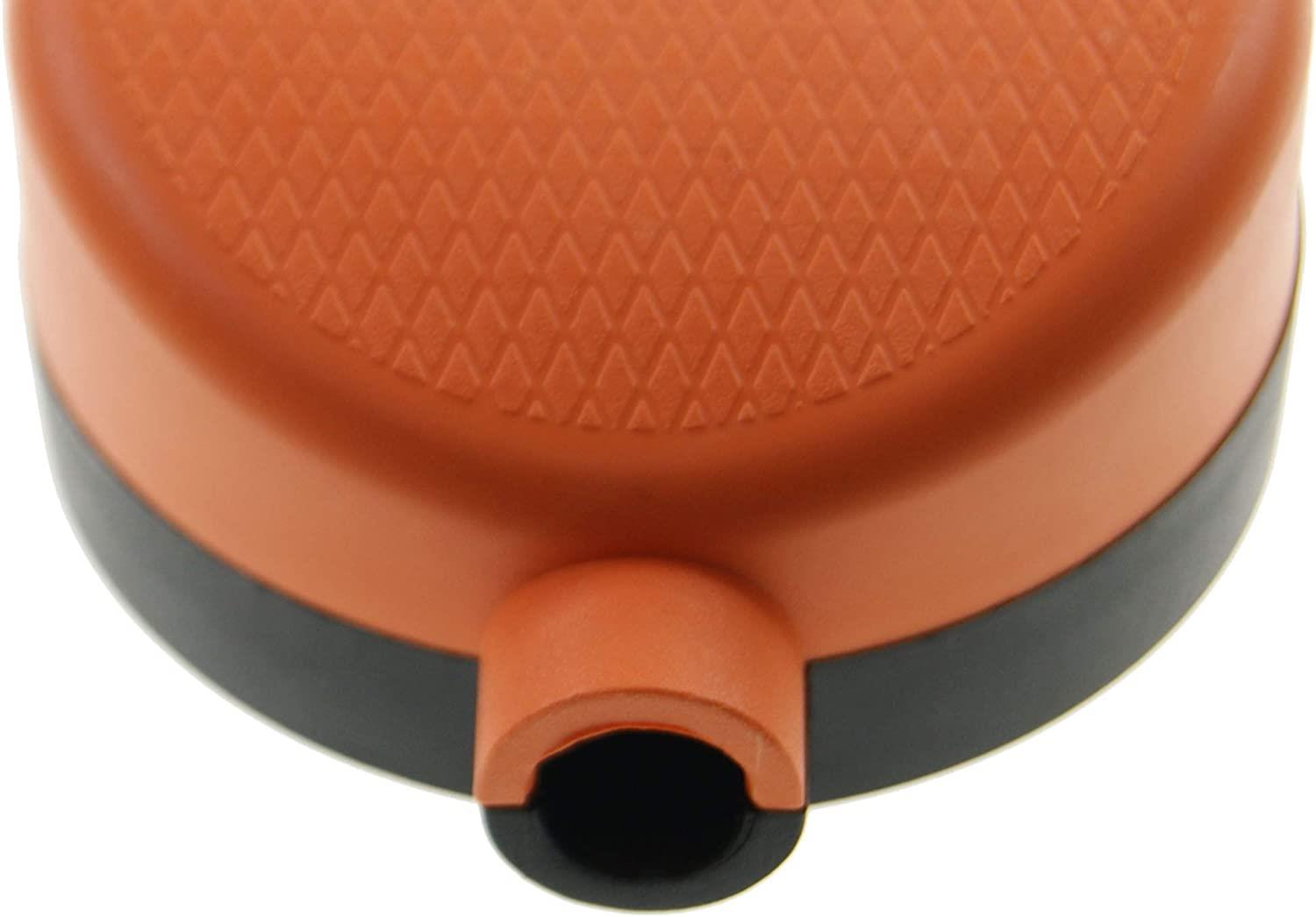 1 Gang High Impact Trailing Mains Powet Extension Socket, 13A - Orange